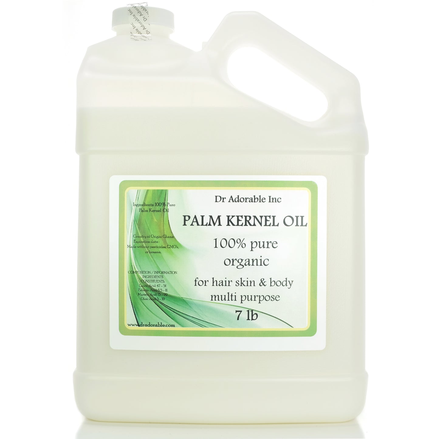 Palm Kernel Oil - 100% Pure Natural Organic Cold Pressed