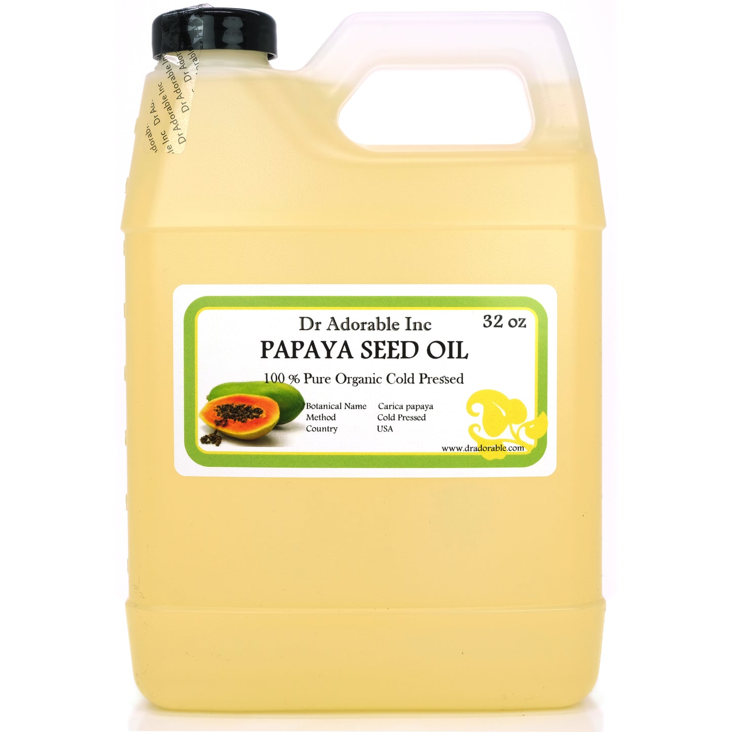 Papaya Seed Oil - 100% Pure Natural Premium Organic Cold Pressed