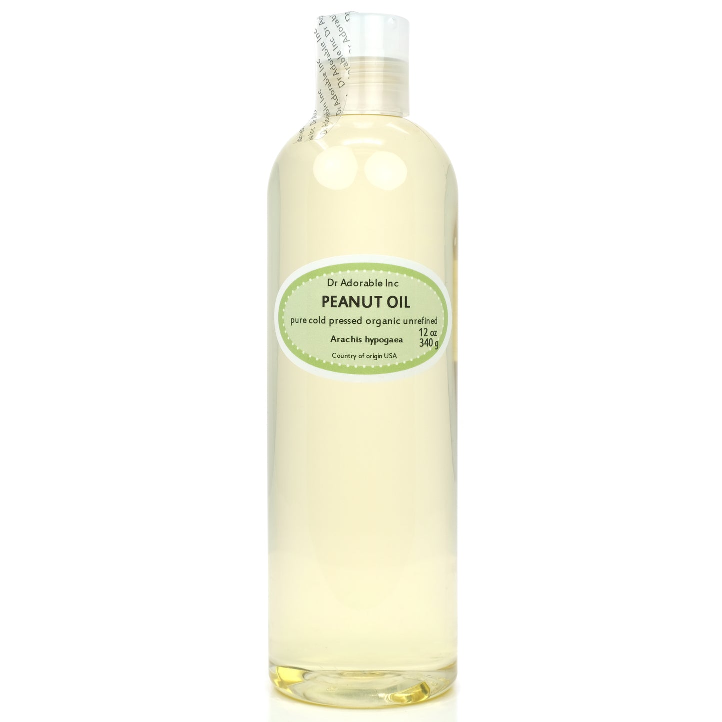 Peanut Oil Unrefined - 100% Pure Natural Premium Organic Cold Pressed