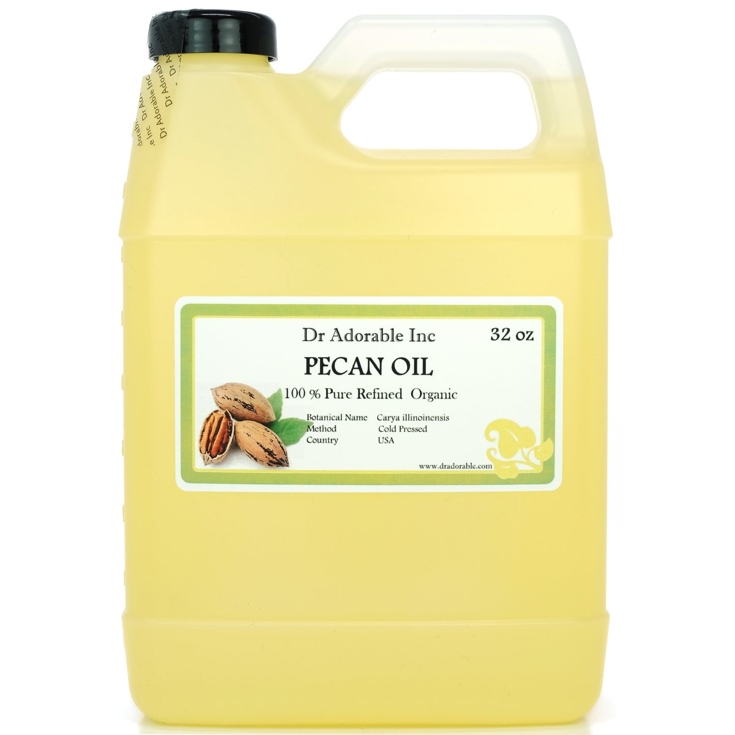 Pecan Oil - 100% Pure Natural Premium Organic Cold Pressed