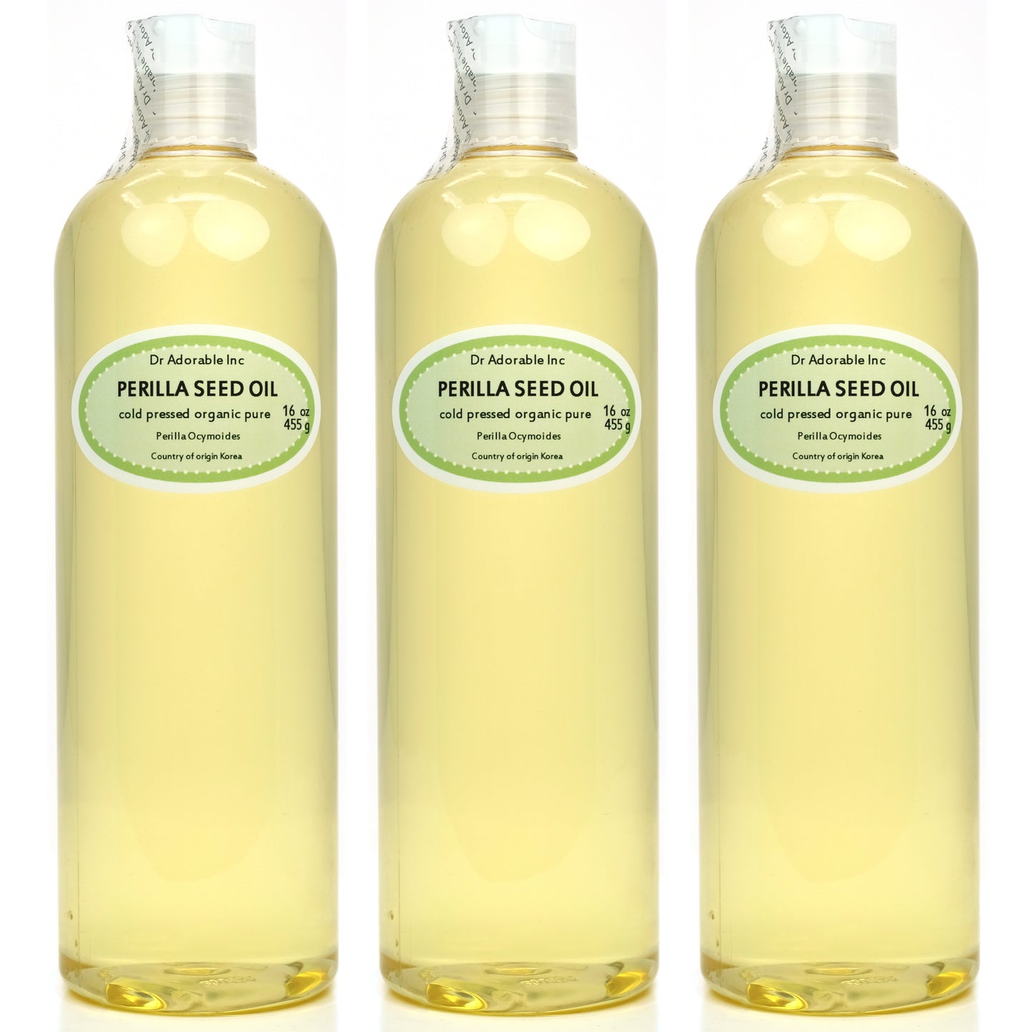 Perilla Seed Oil - 100% Pure Natural Organic Cold Pressed