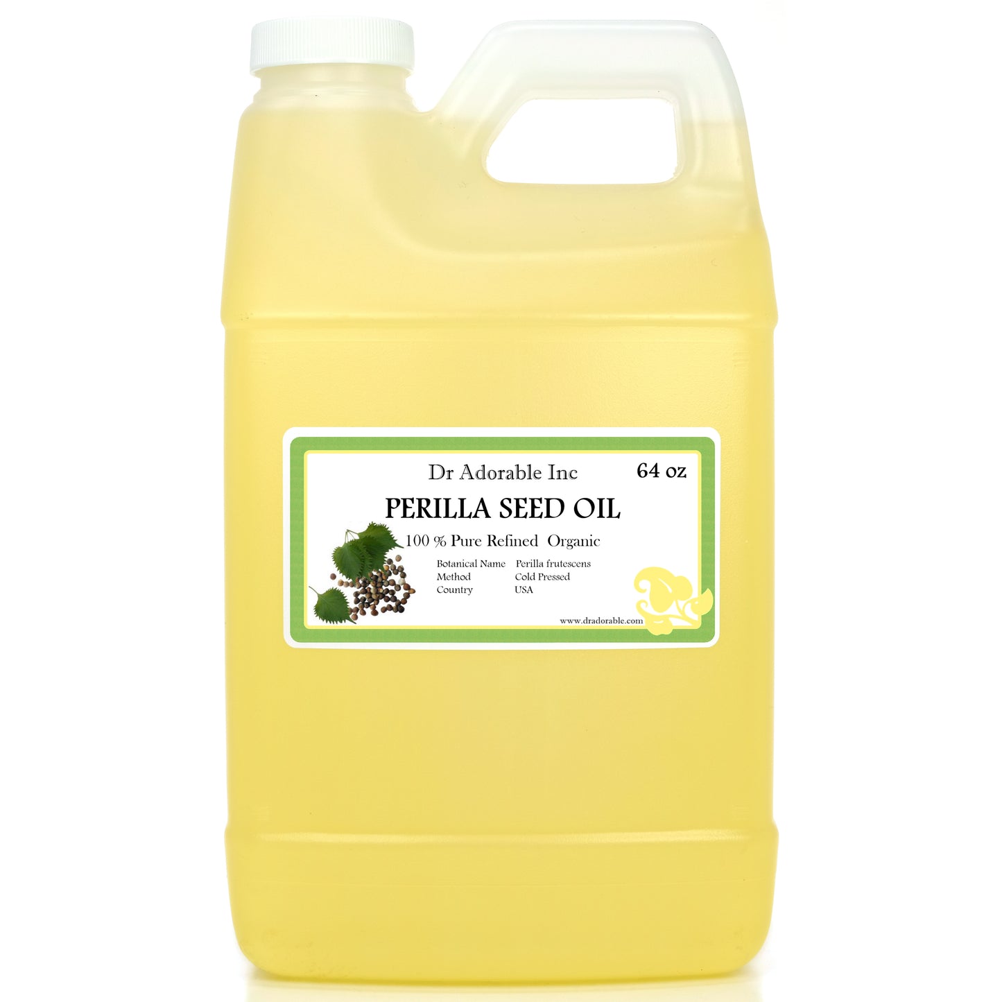 Perilla Seed Oil - 100% Pure Natural Organic Cold Pressed