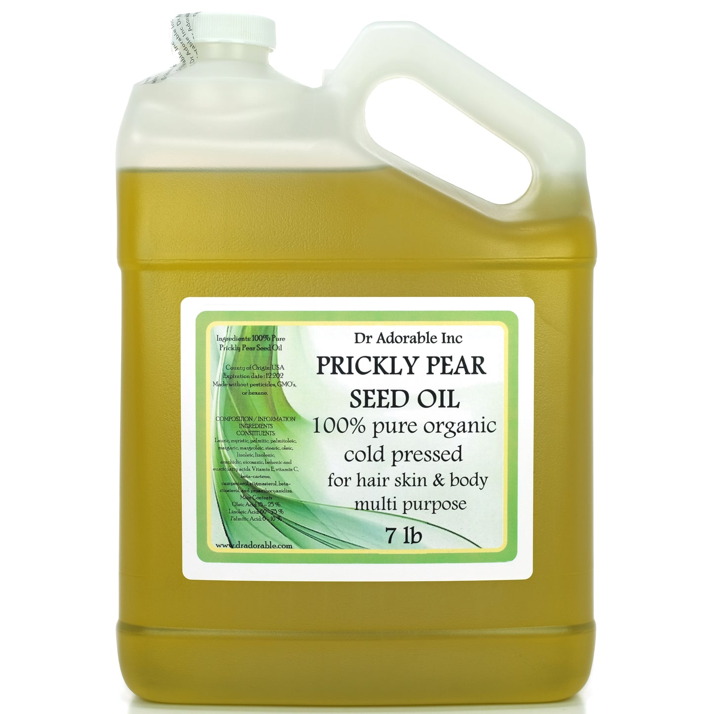 Prickly Pear Seed Oil - 100% Pure Natural Organic Cold Pressed