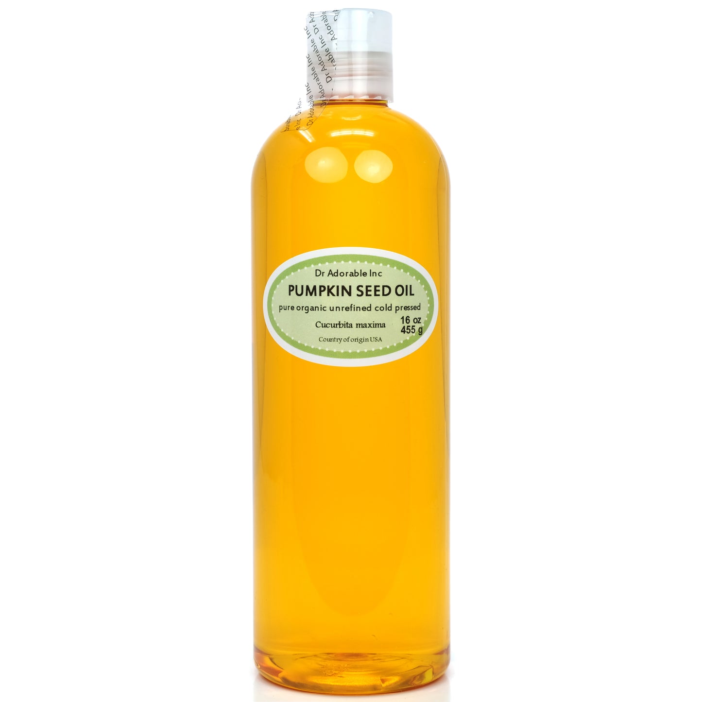 Pumpkin Seed Oil Unrefined - Virgin 100% Pure Natural Premium Organic Cold Pressed