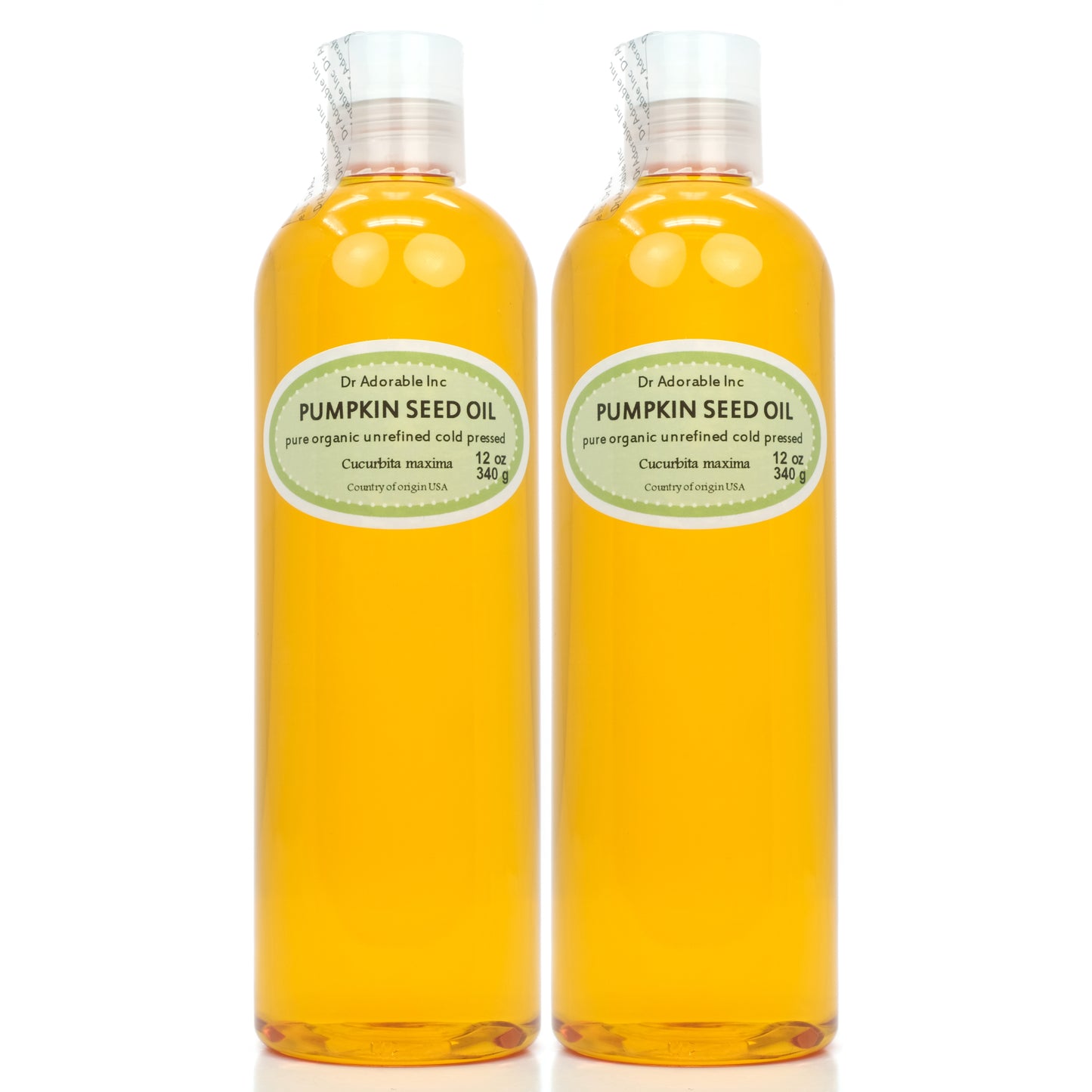 Pumpkin Seed Oil Unrefined - Virgin 100% Pure Natural Premium Organic Cold Pressed