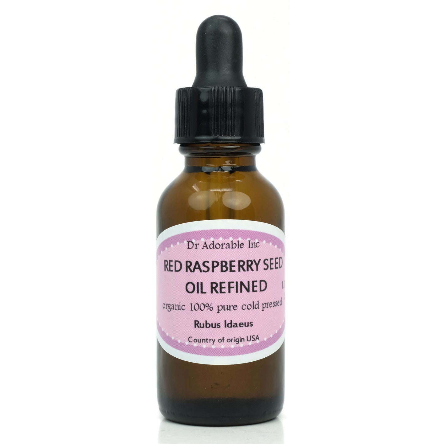 Red Raspberry Seed Refined Oil - 100% Pure Natural Organic Cold Pressed