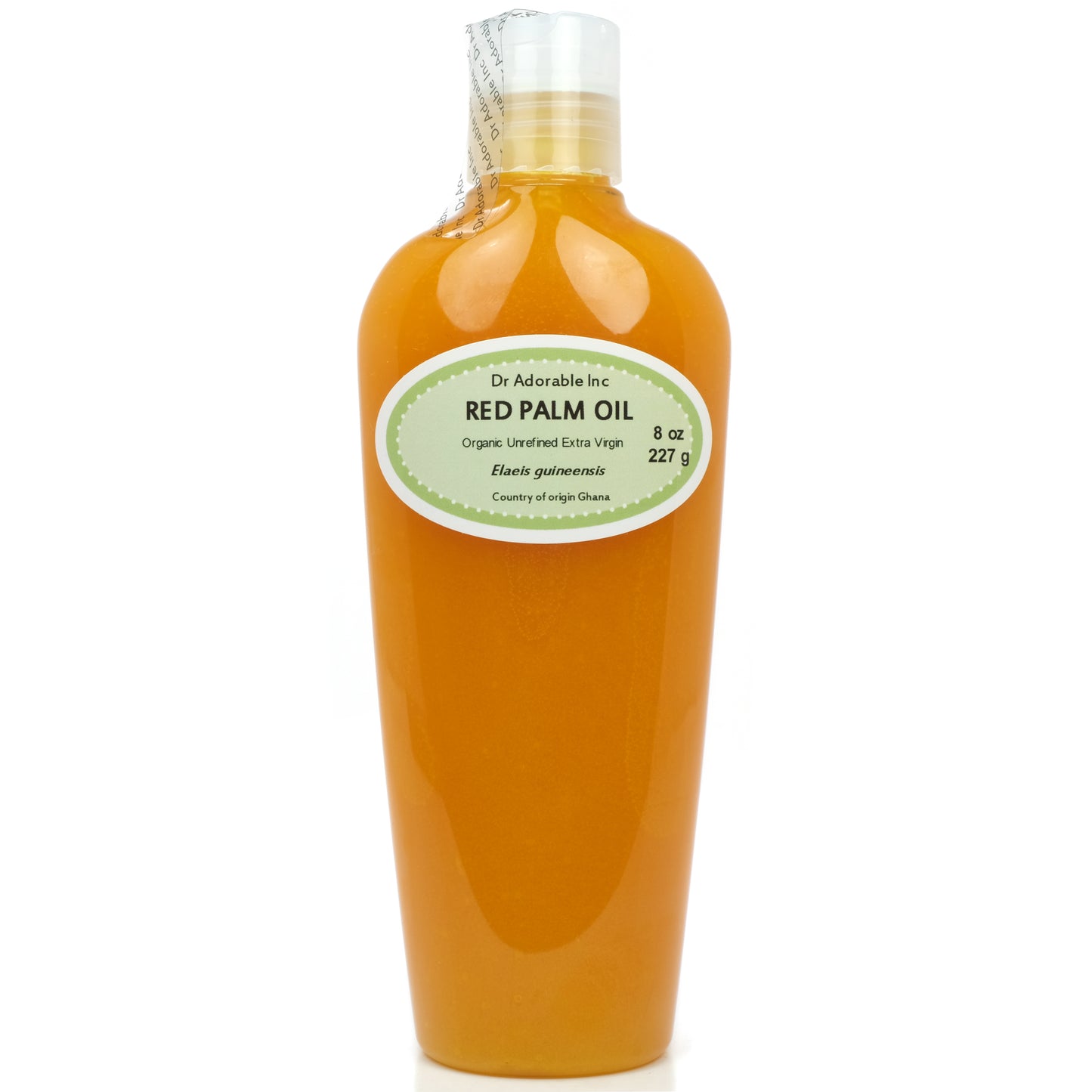Palm Red Oil - Unrefined Raw Extra Virgin 100% Pure Natural Organic Cold Pressed