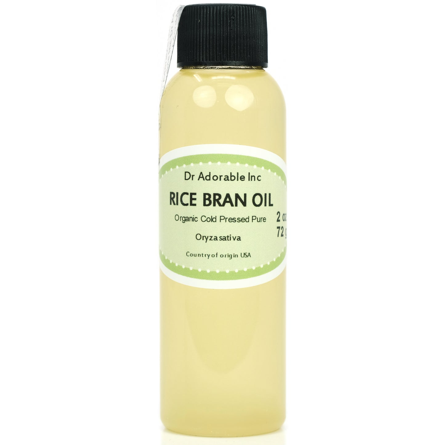 Rice Bran Oil - 100% Pure Natural Premium Organic Cold Pressed