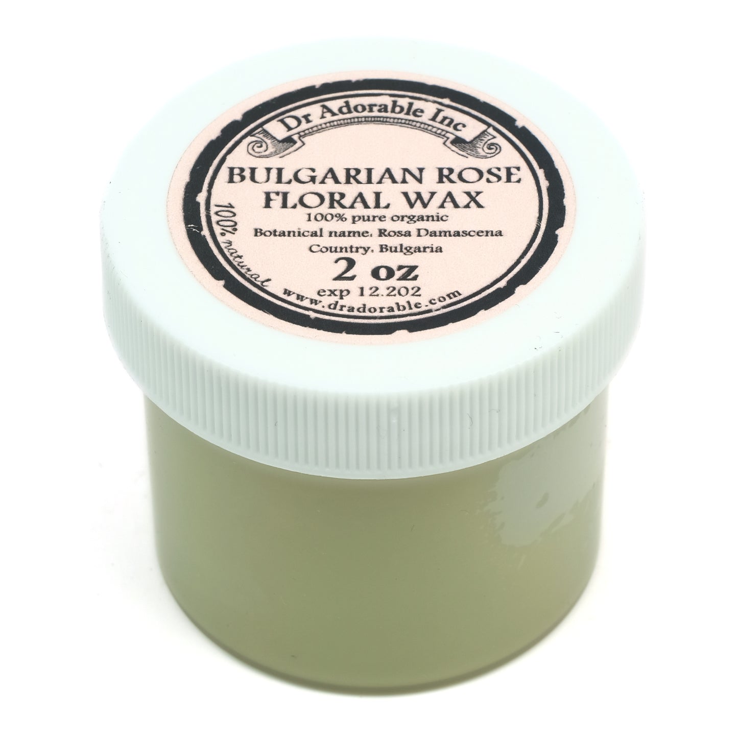 Bulgarian Rose Organic Floral Wax