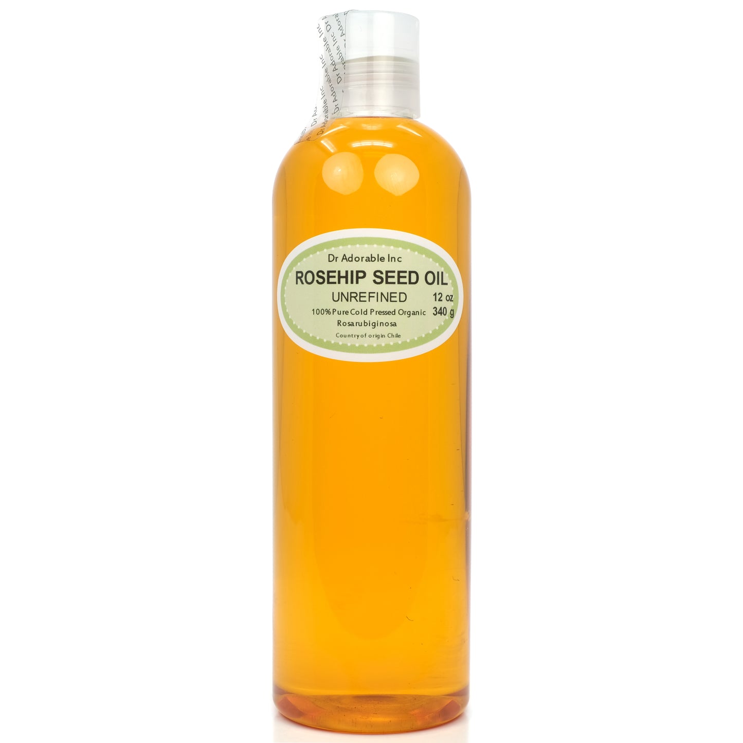 Rosehip Oil Unrefined - 100% Pure Natural Organic Cold Pressed