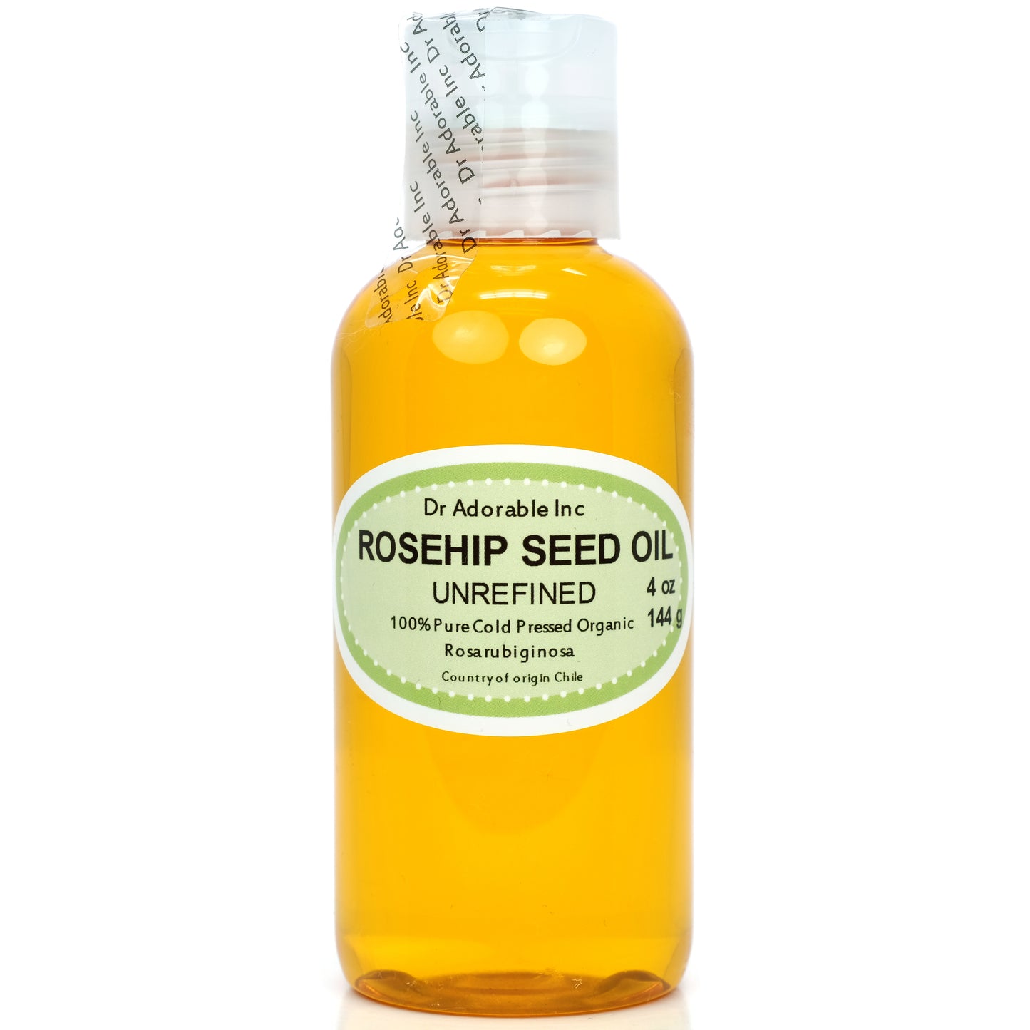 Rosehip Oil Unrefined - 100% Pure Natural Organic Cold Pressed
