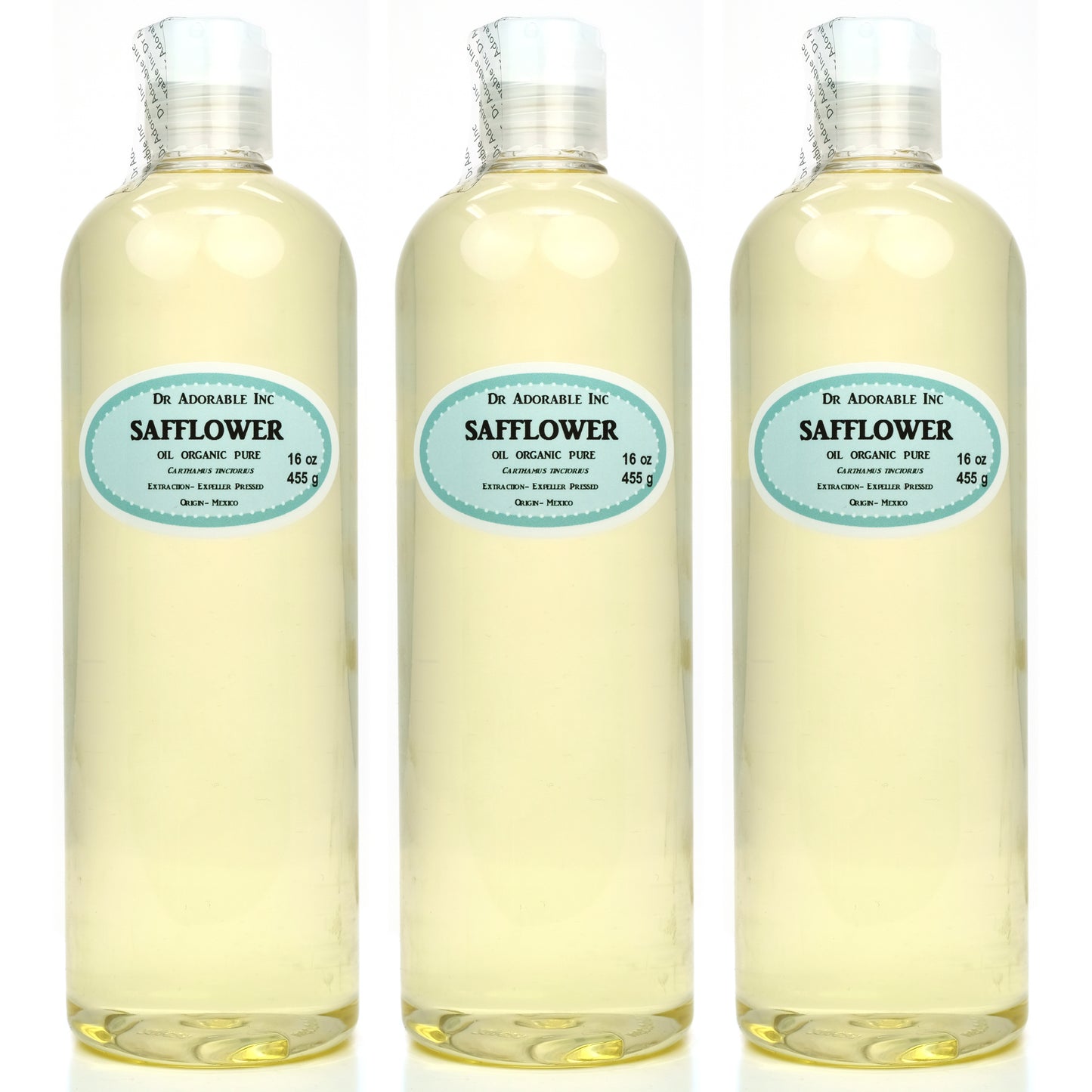 Safflower Oil - 100% Pure Natural High Oleic Organic Cold Pressed