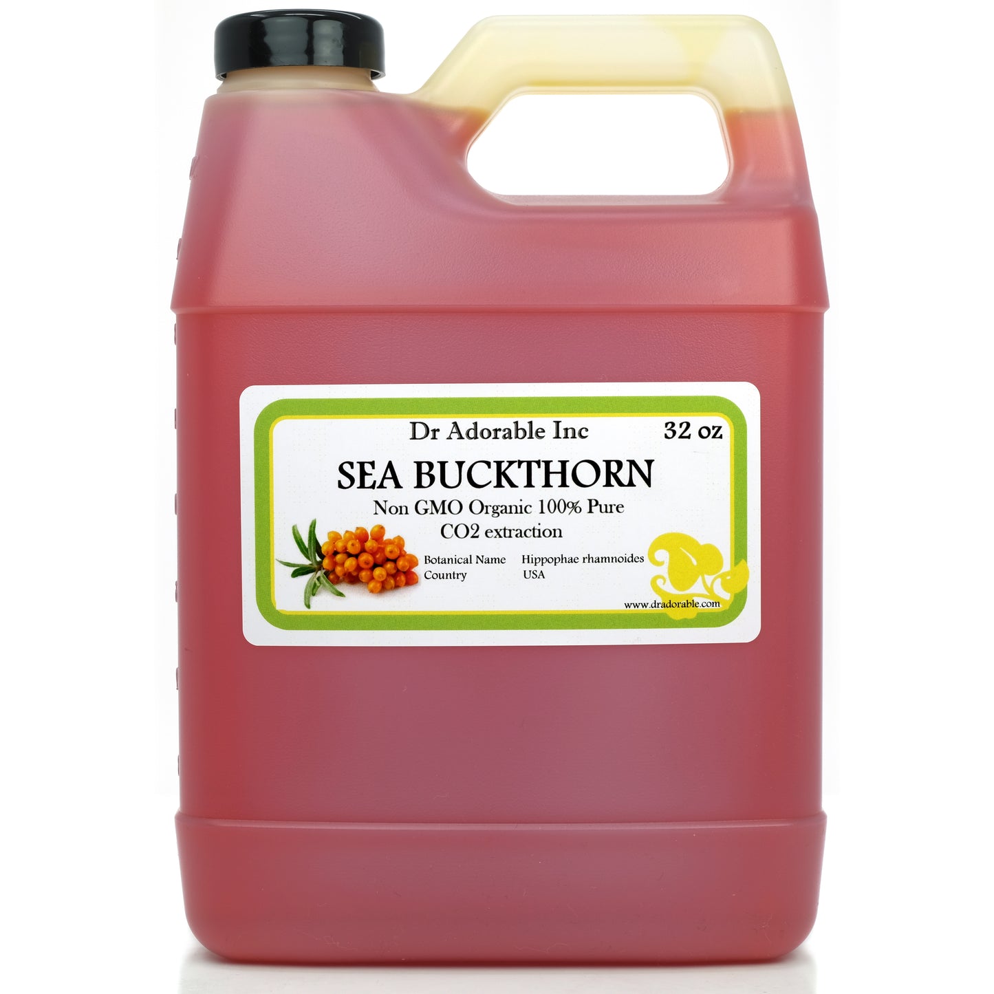 Sea Buckthorn Oil - 100% Pure Natural Premium Organic (Co2 Extracted)