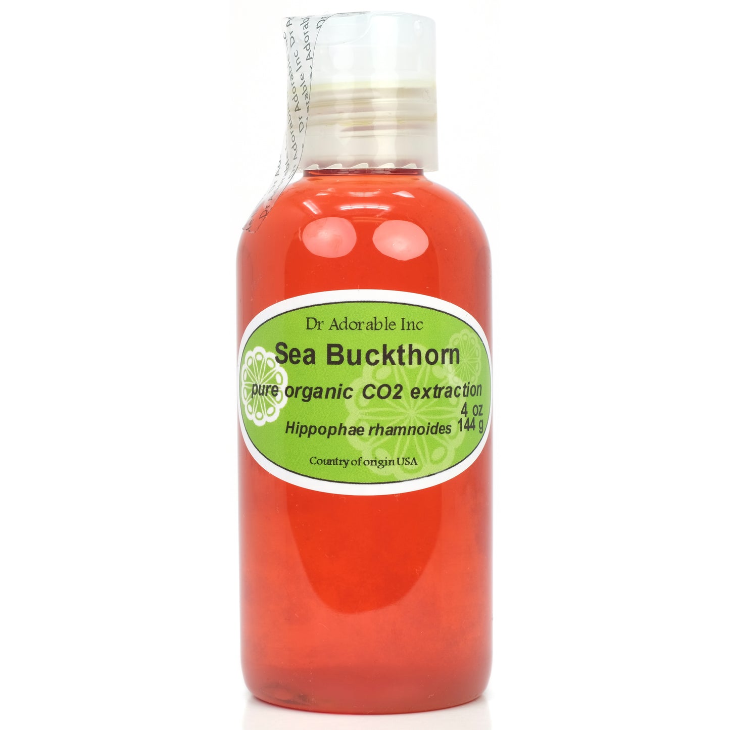 Sea Buckthorn Oil - 100% Pure Natural Premium Organic (Co2 Extracted)