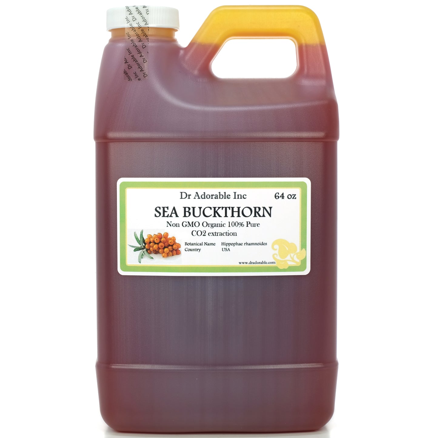 Sea Buckthorn Oil - 100% Pure Natural Premium Organic (Co2 Extracted)