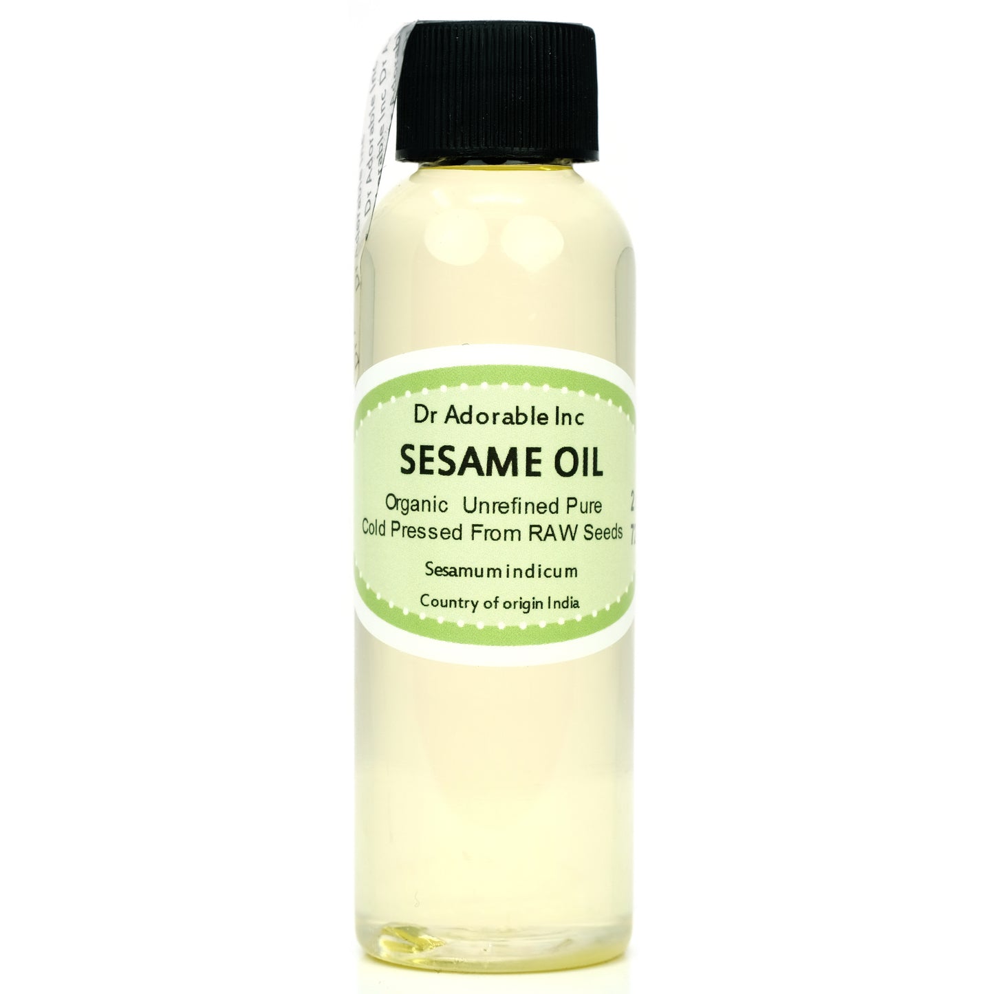 Sesame Seed Oil From RAW Seed - Unrefined 100% Pure Natural Organic Cold Pressed