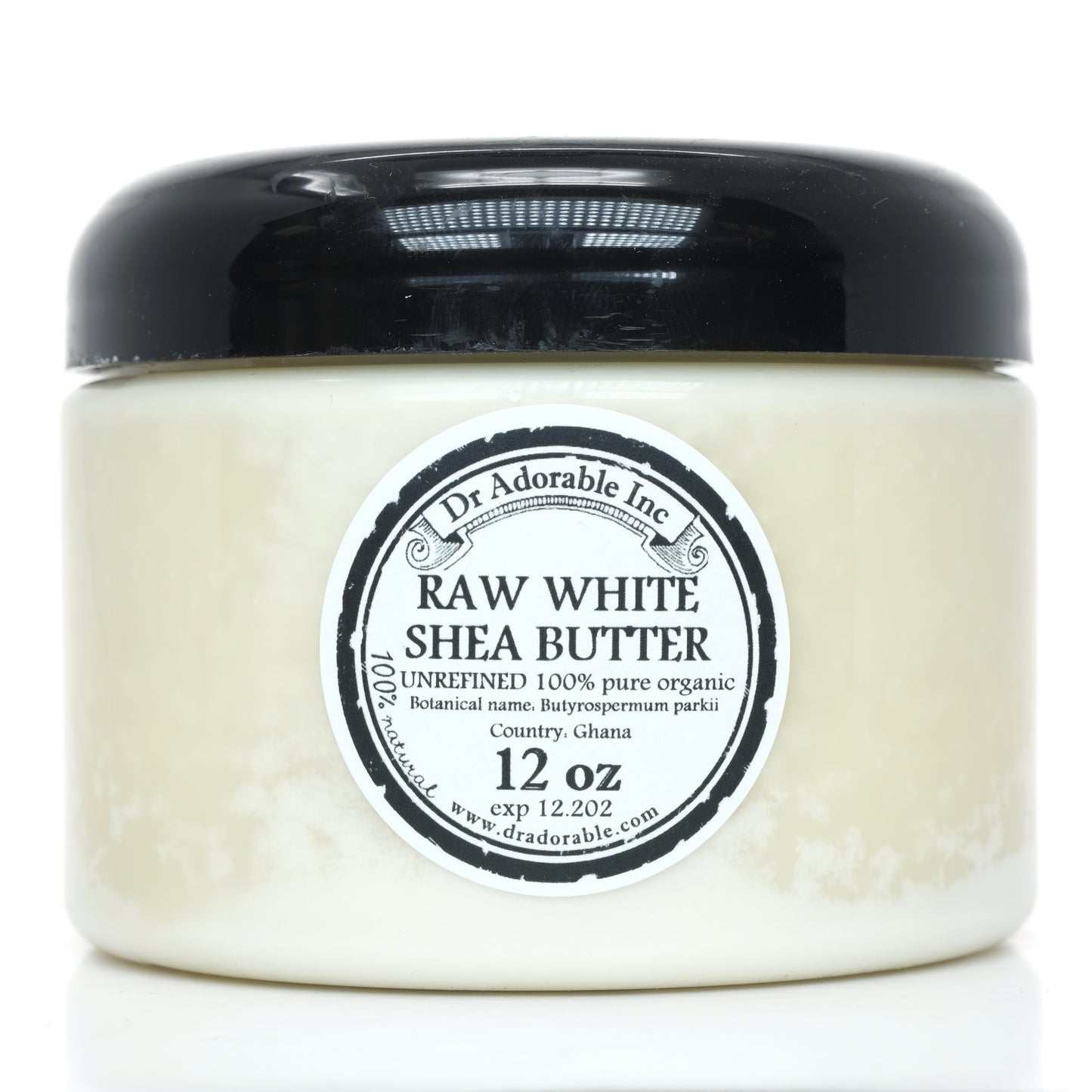 Shea Butter White Unrefined - Pure Natural Premium Organic Cold Pressed