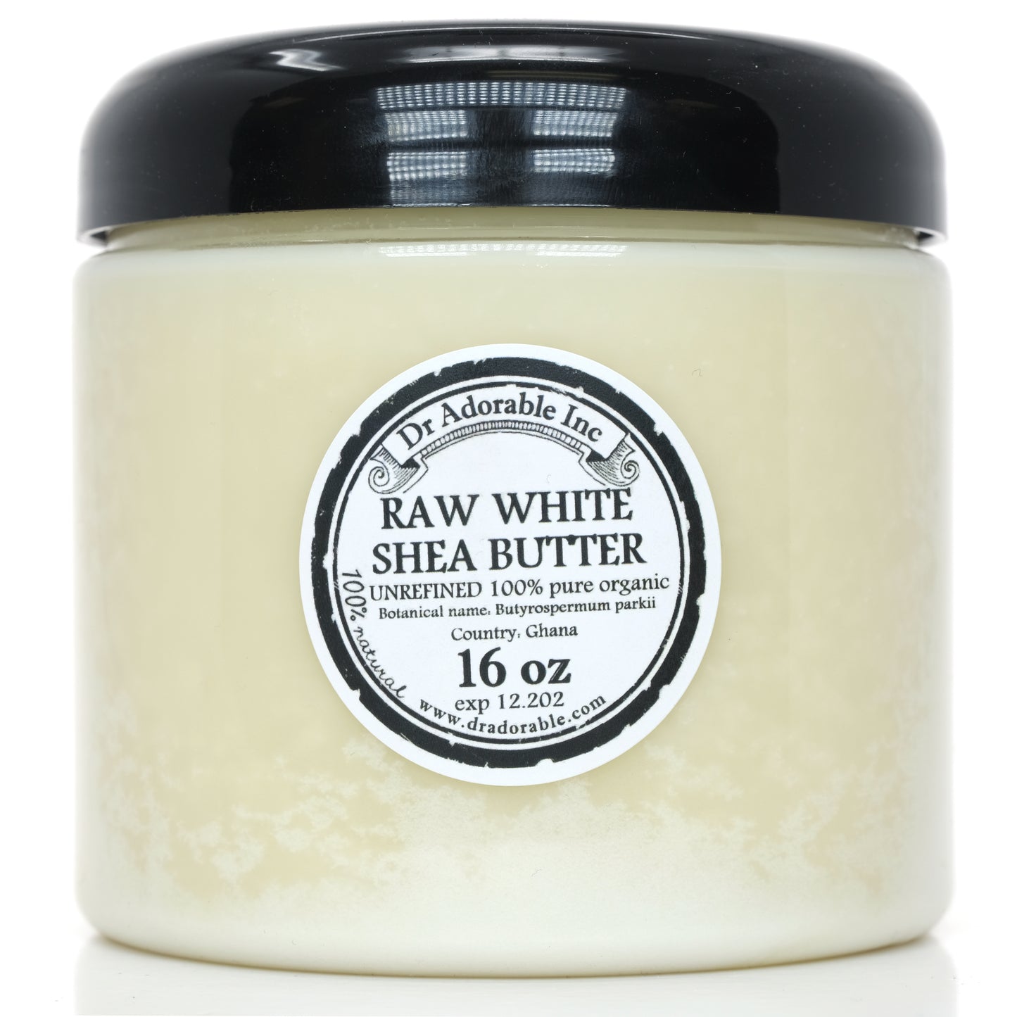 Shea Butter White Unrefined - Pure Natural Premium Organic Cold Pressed