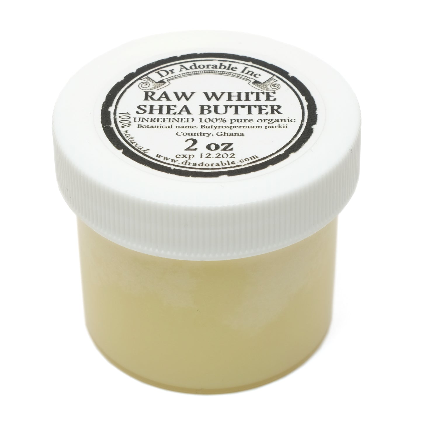 Shea Butter White Unrefined - Pure Natural Premium Organic Cold Pressed
