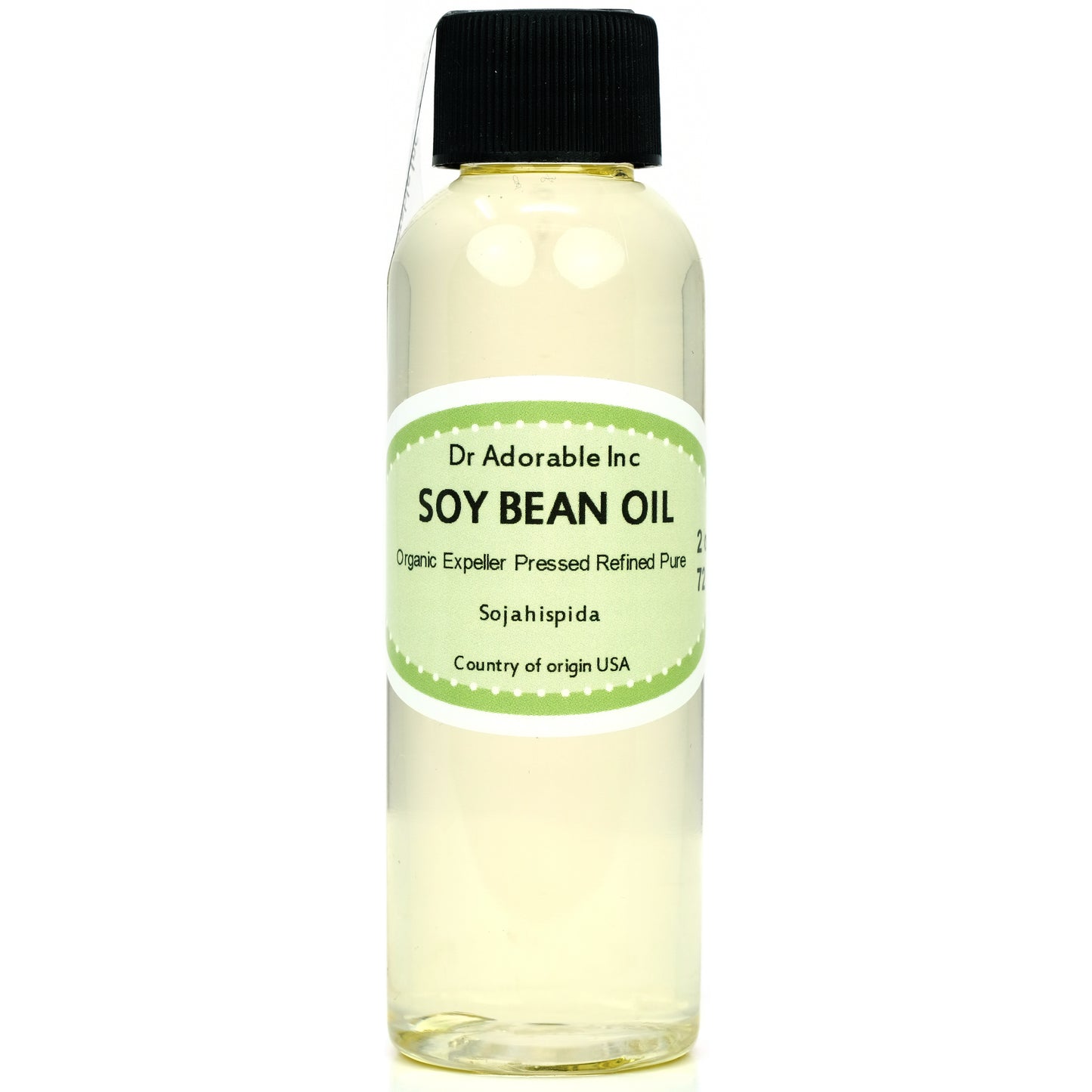 Soybean Oil - 100% Pure Natural Premium Organic Soy Cold Pressed