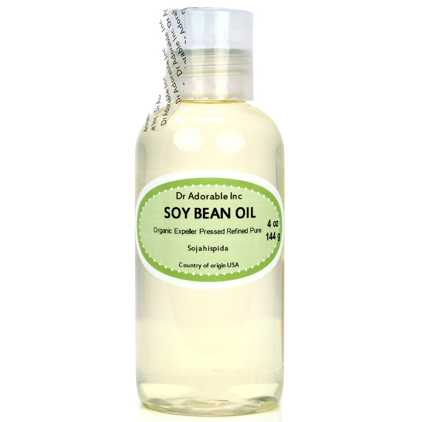 Soybean Oil - 100% Pure Natural Premium Organic Soy Cold Pressed