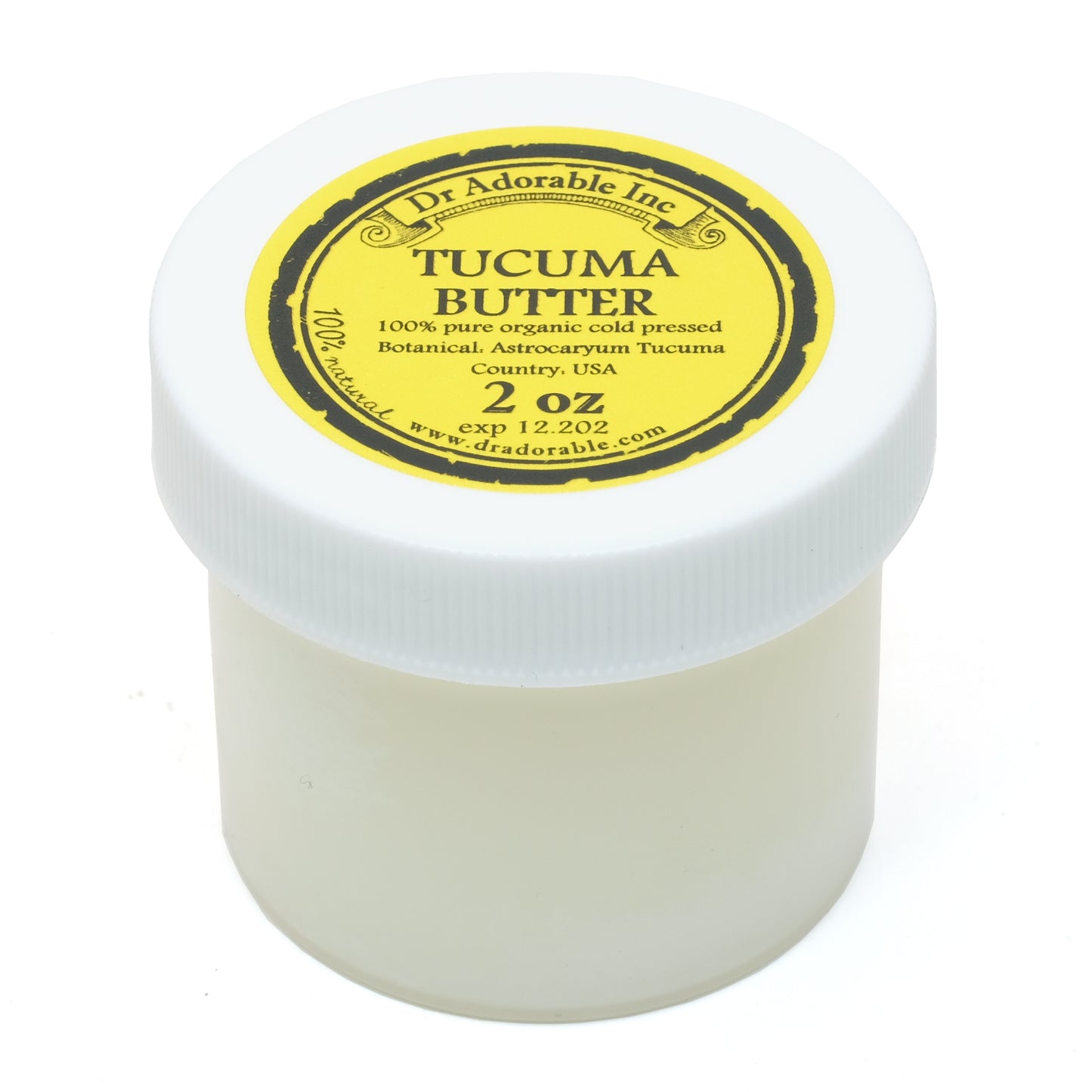 Tucuma Butter - Refined Pure Natural Premium Organic Cold Pressed