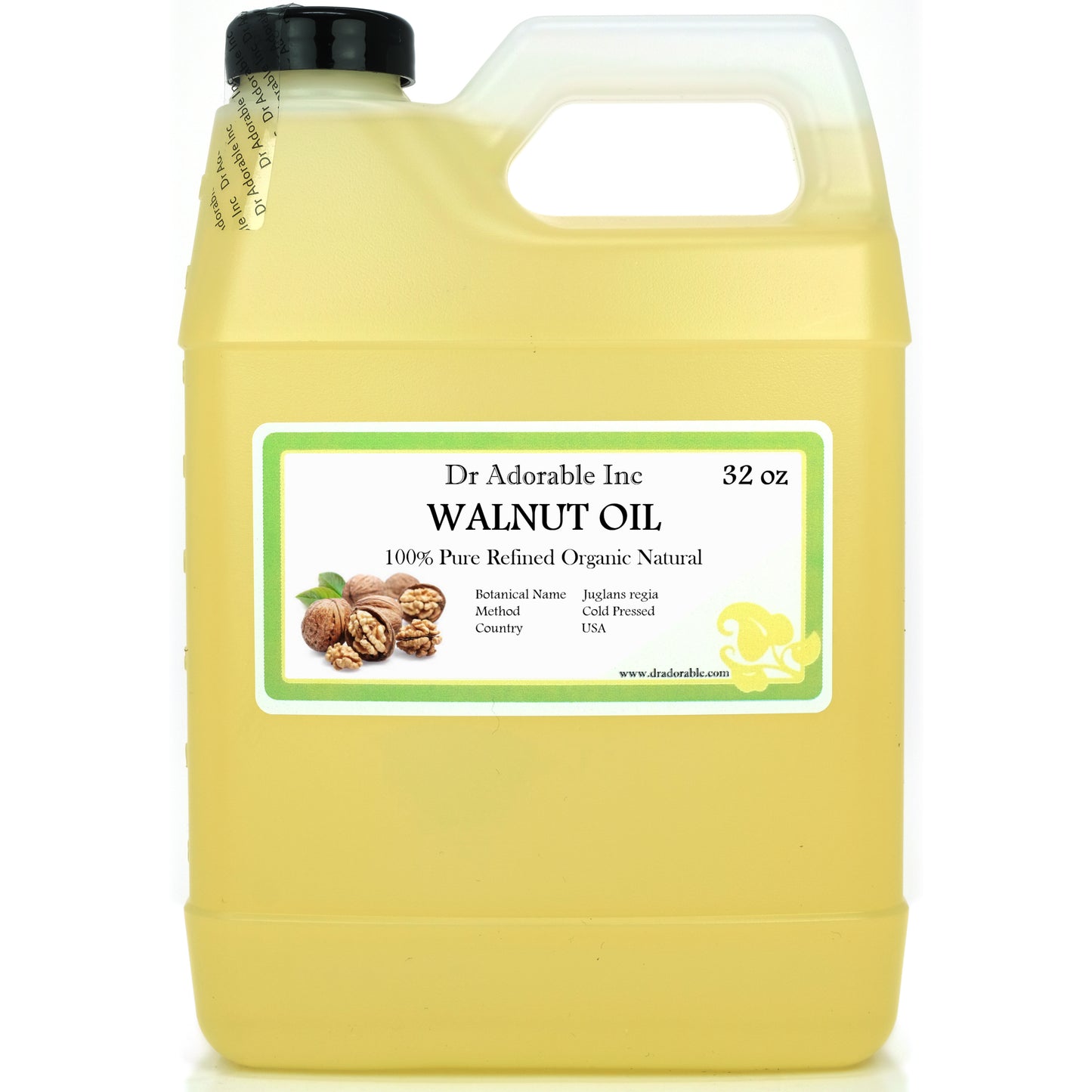 Walnut Oil - 100% Pure Natural Premium Organic Cold Pressed