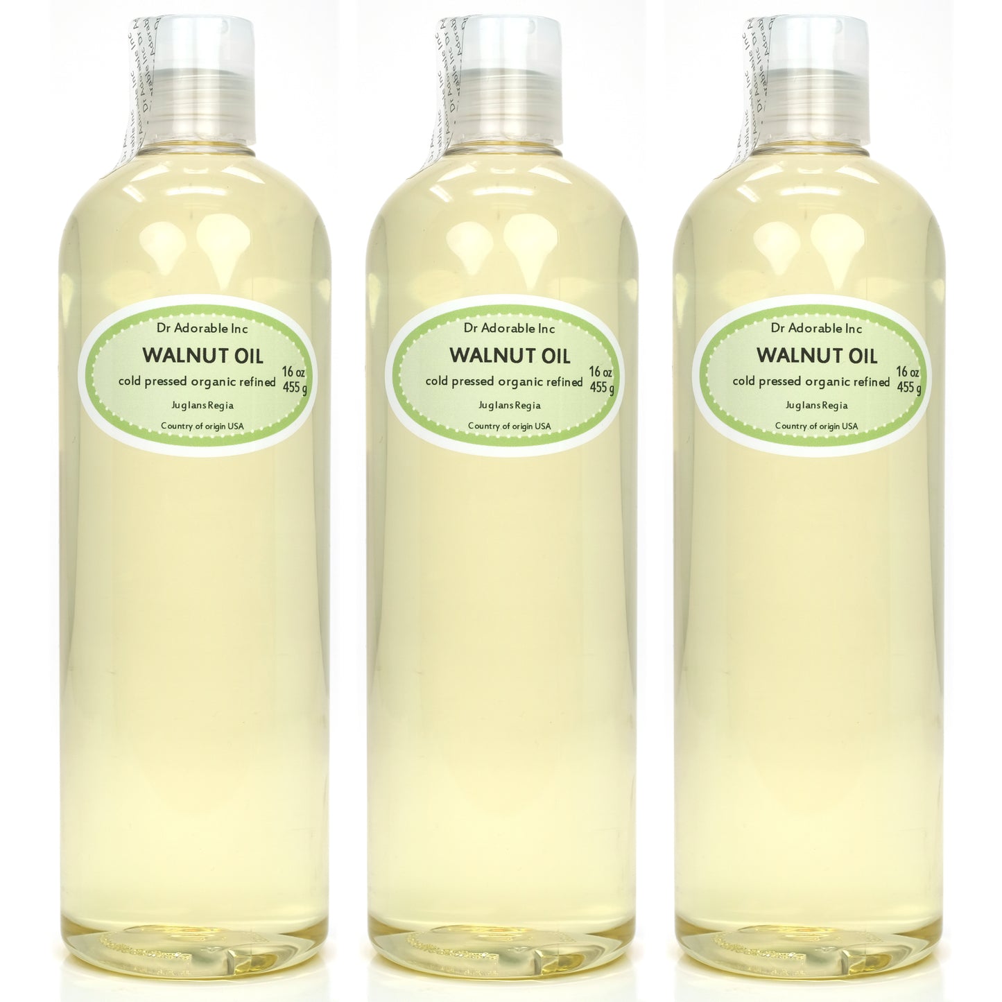 Walnut Oil - 100% Pure Natural Premium Organic Cold Pressed