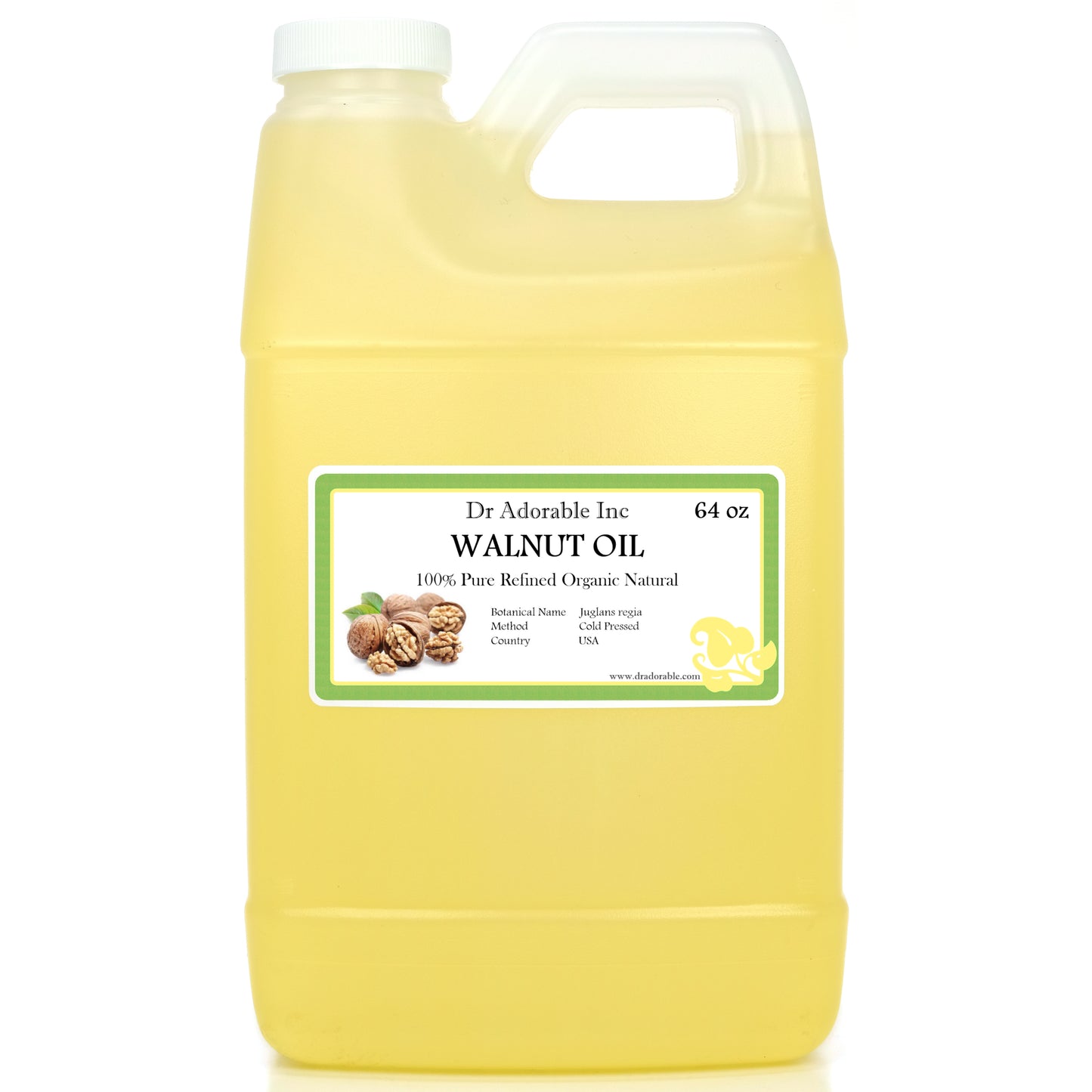 Walnut Oil - 100% Pure Natural Premium Organic Cold Pressed