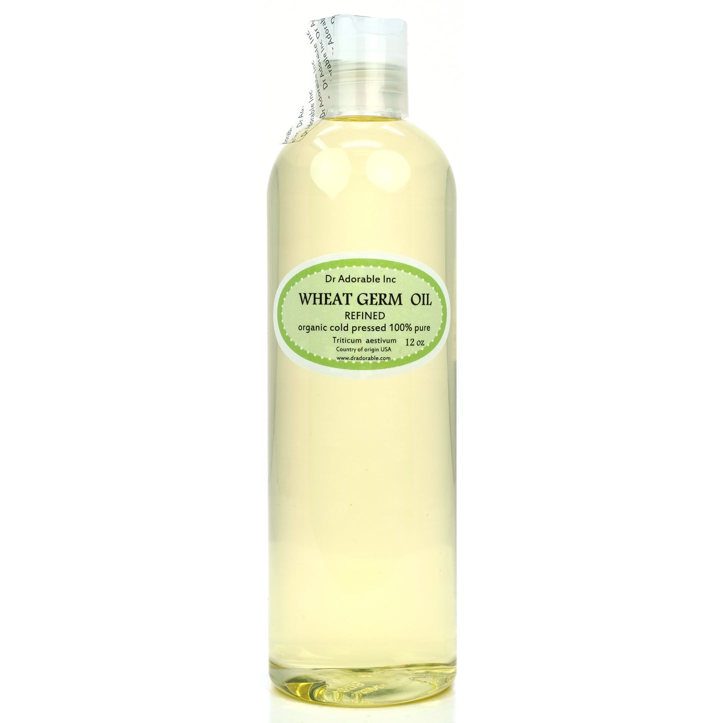 Wheat Germ Oil Refined - 100% Pure Natural Organic Cold Pressed