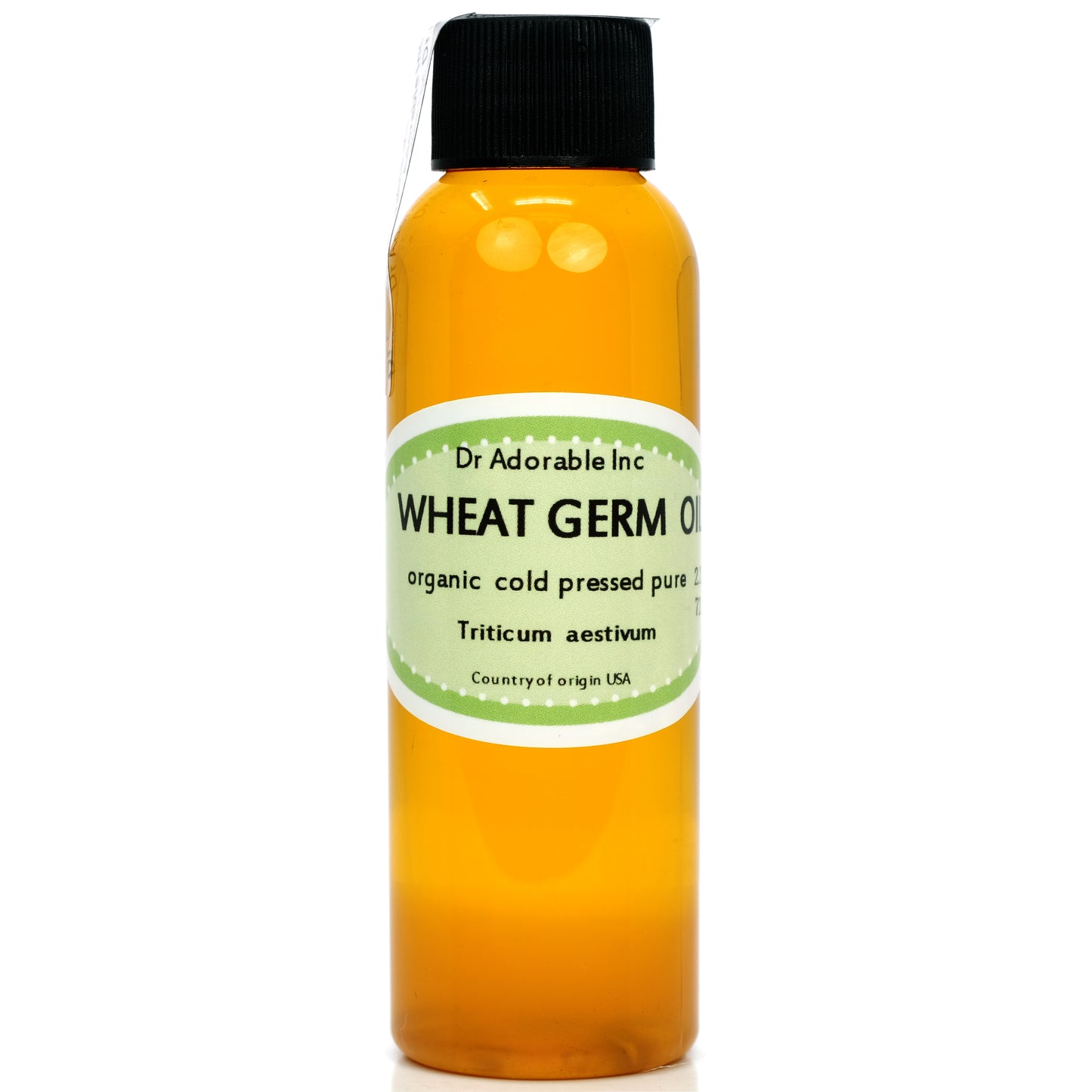 Wheat Germ Oil Unrefined - 100% Pure Natural Organic Cold Pressed