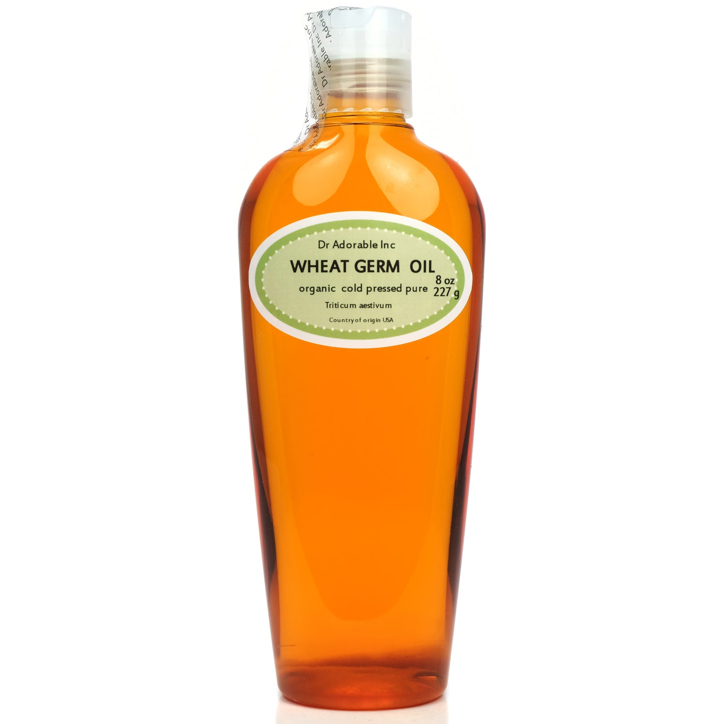 Wheat Germ Oil Unrefined - 100% Pure Natural Organic Cold Pressed
