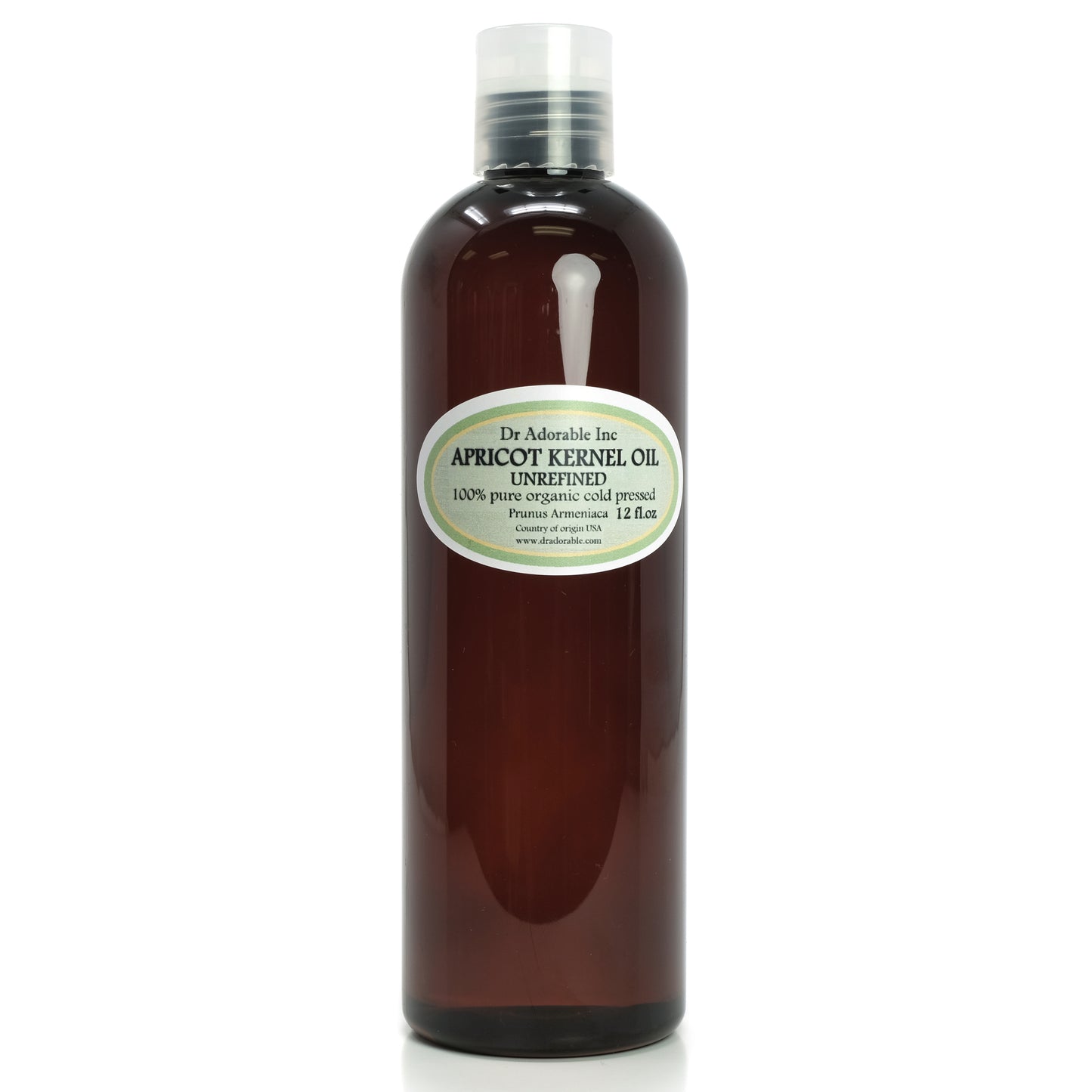 Apricot Kernel Oil Unrefined - 100% Pure Natural Organic Cold Pressed