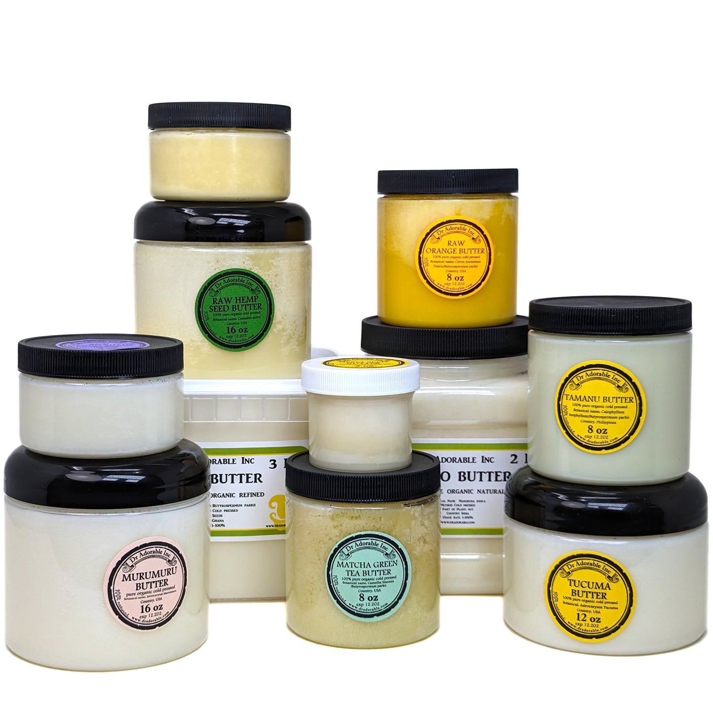 Shea Butter Unrefined - Pure Natural Premium Organic Cold Pressed