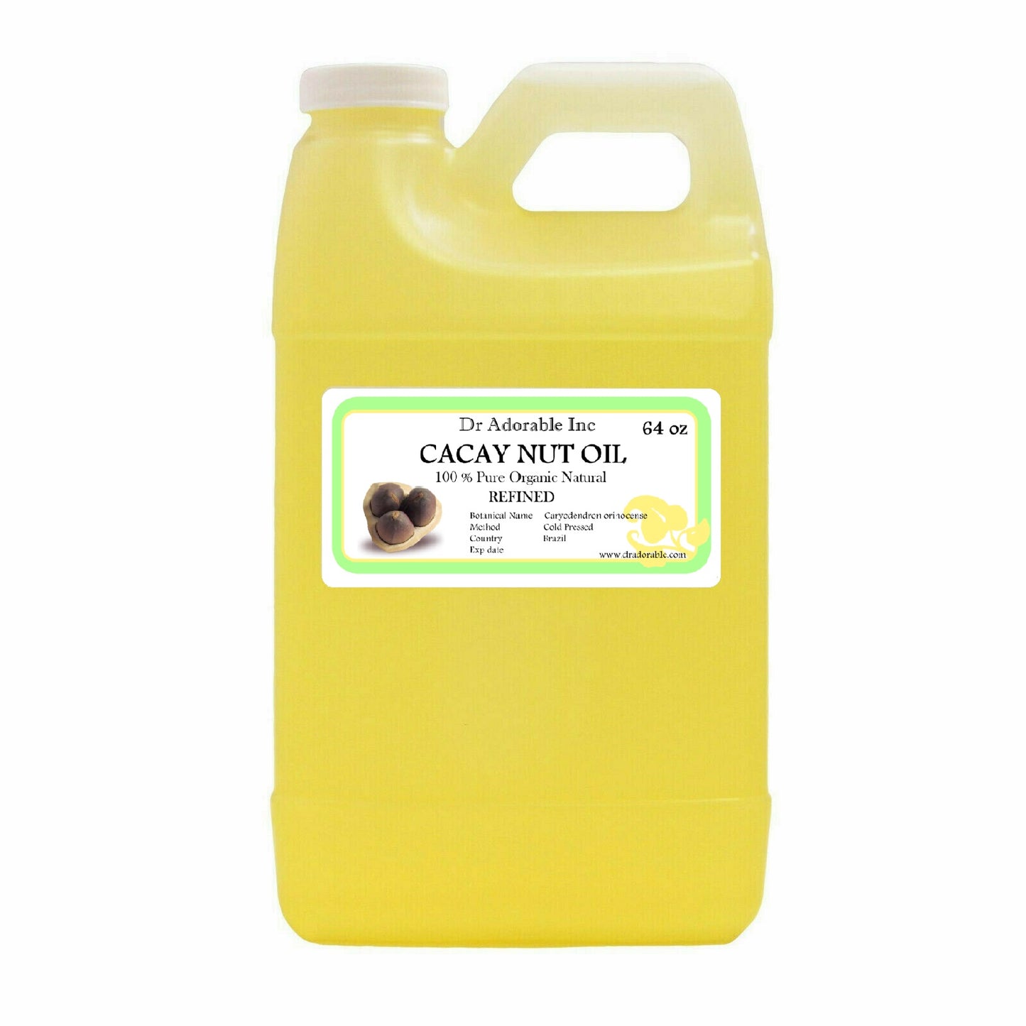 Cacay Nut Oil Refined - Pure Cold Pressed Organic Fresh Skin Hair Care