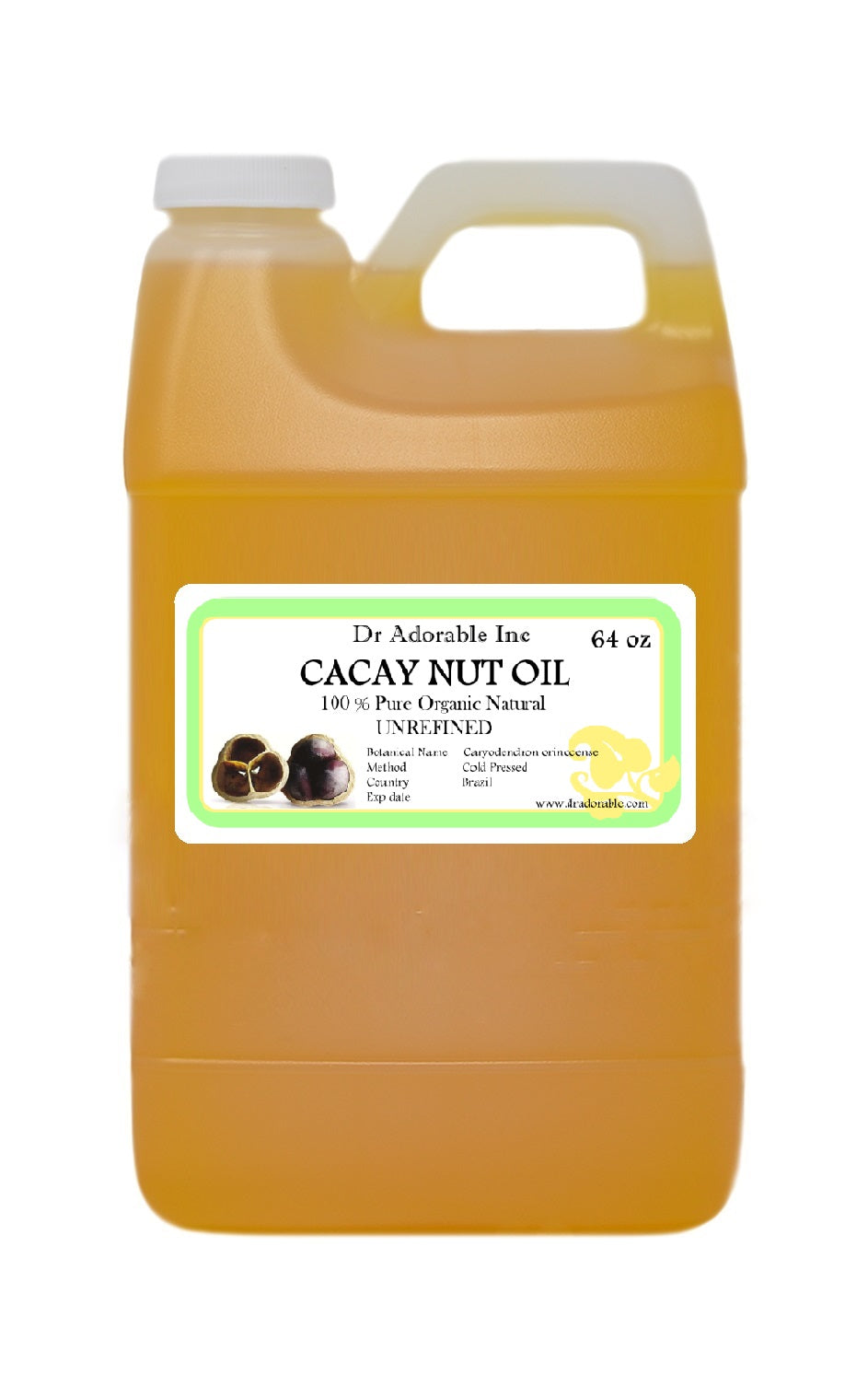 Cacay Nut Oil Unrefined - Pure Cold Pressed Organic Fresh Skin Hair Care