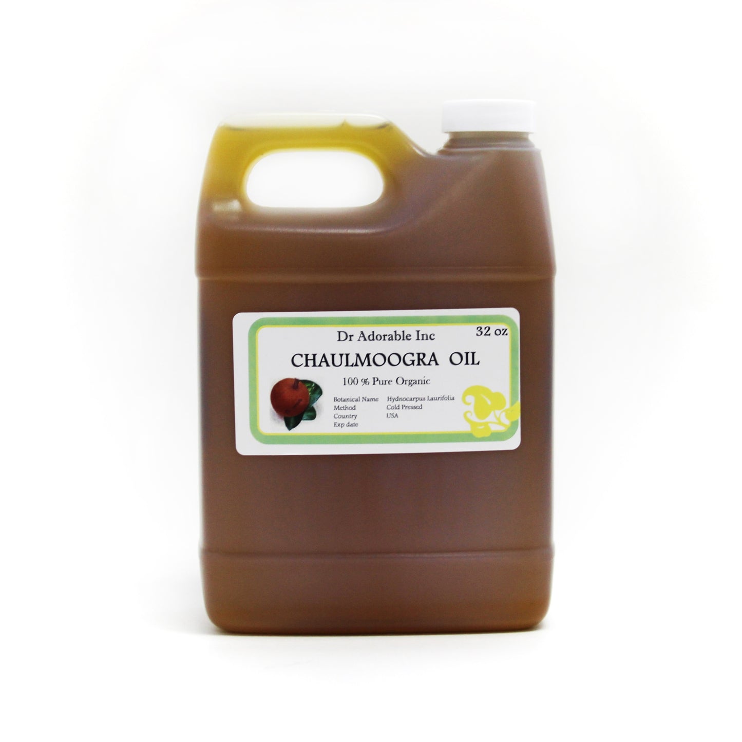 Chaulmoogra Oil - 100% Pure Organic Cold Pressed Unrefined