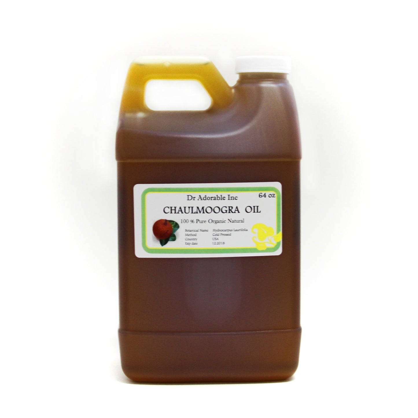 Chaulmoogra Oil - 100% Pure Organic Cold Pressed Unrefined