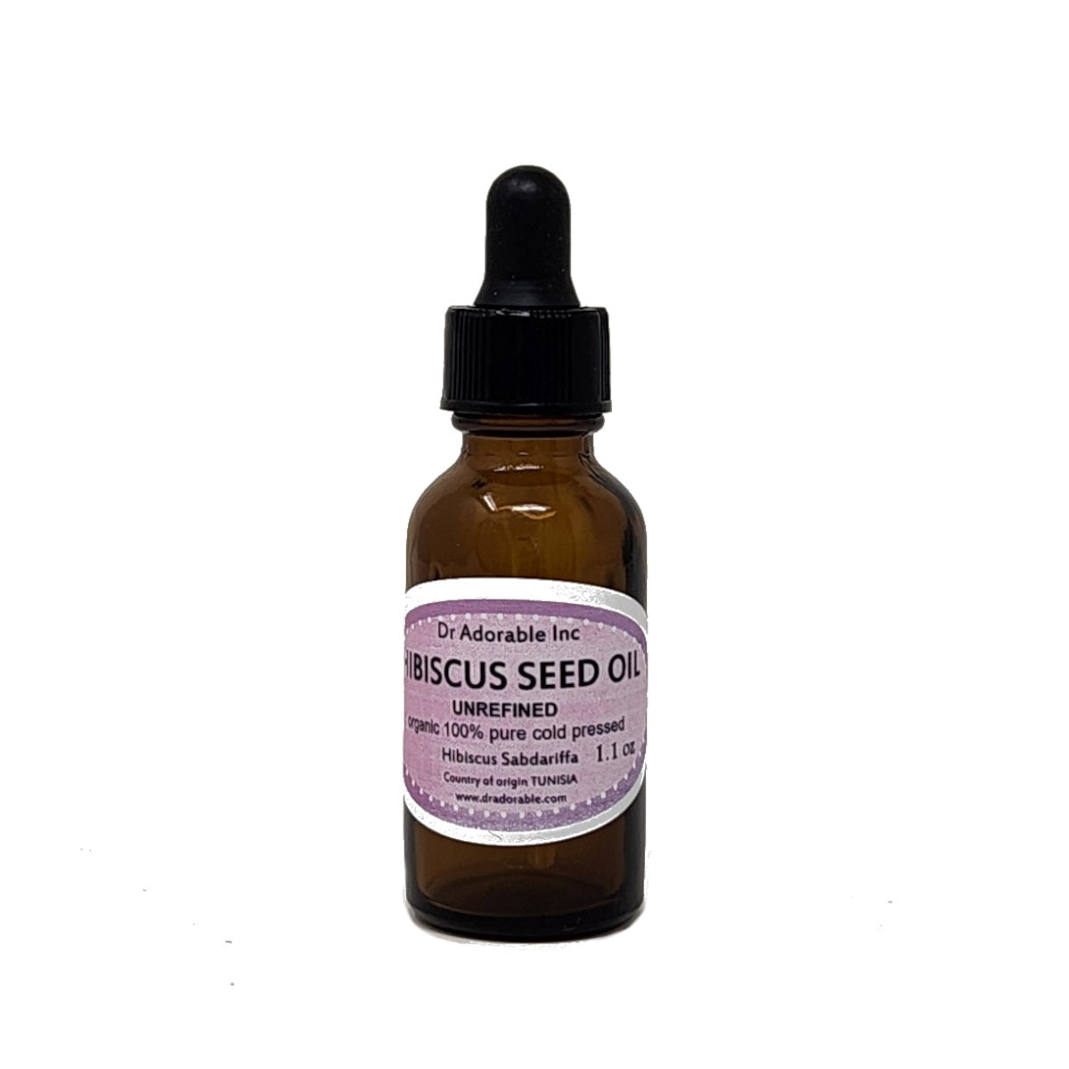 Hibiscus Seed Oil - 100% Pure Organic Natural Unrefined