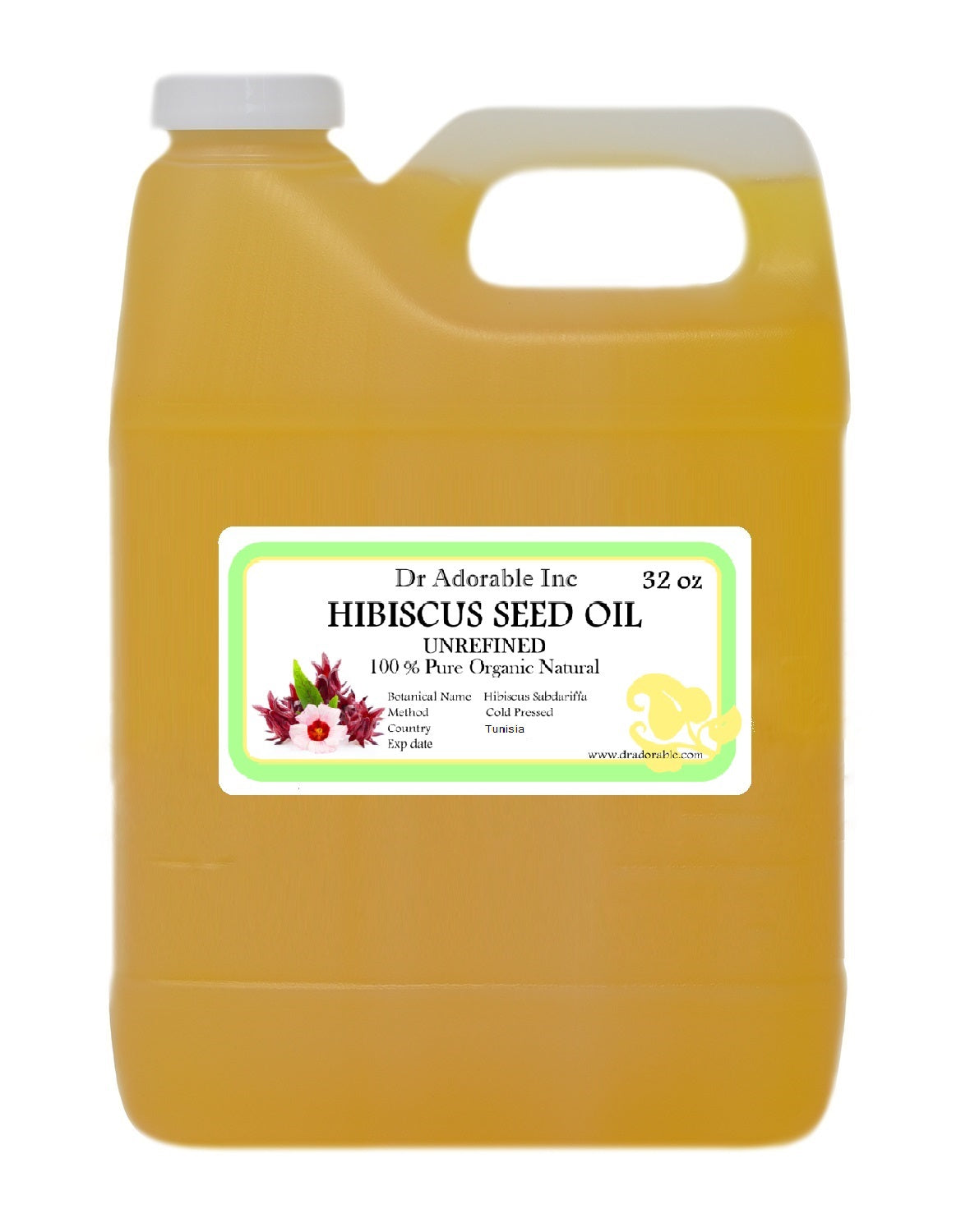 Hibiscus Seed Oil - 100% Pure Organic Natural Unrefined