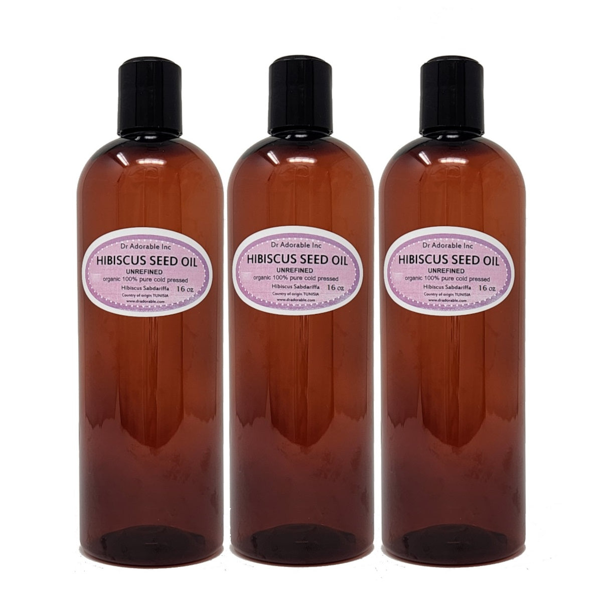 Hibiscus Seed Oil - 100% Pure Organic Natural Unrefined