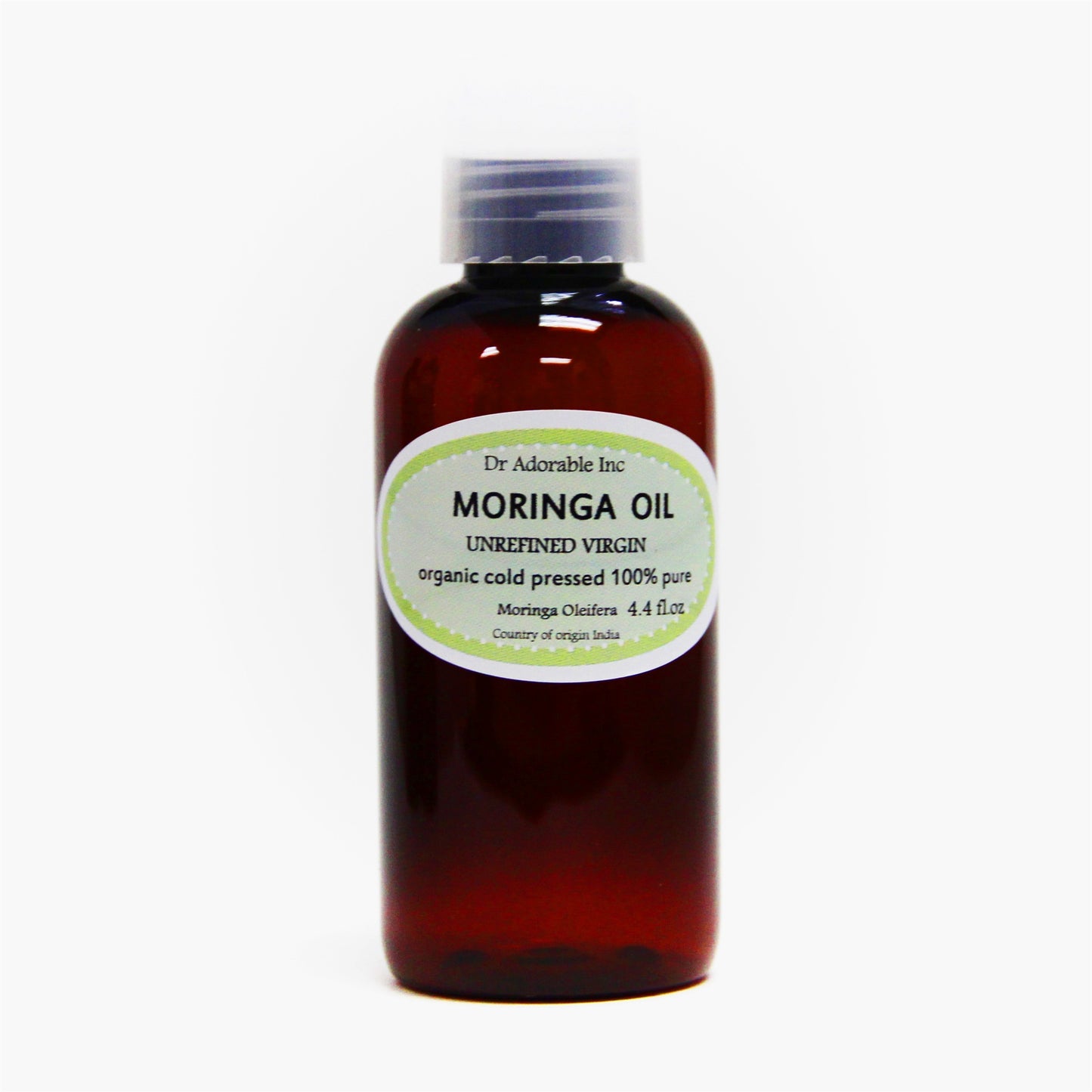 Moringa Oleifera Unrefined Oil - 100% Pure Organic Natural Cold Pressed