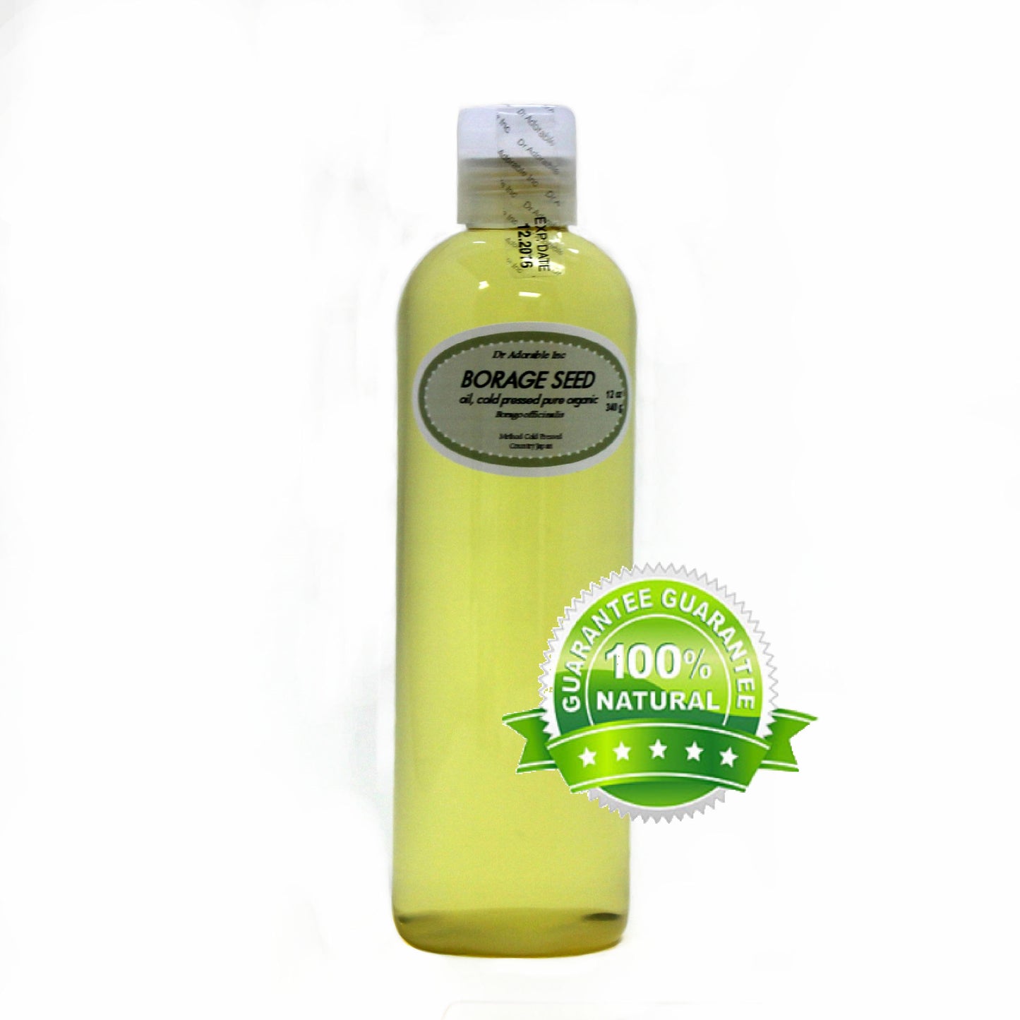 Borage Oil - Pure Organic Cold Pressed