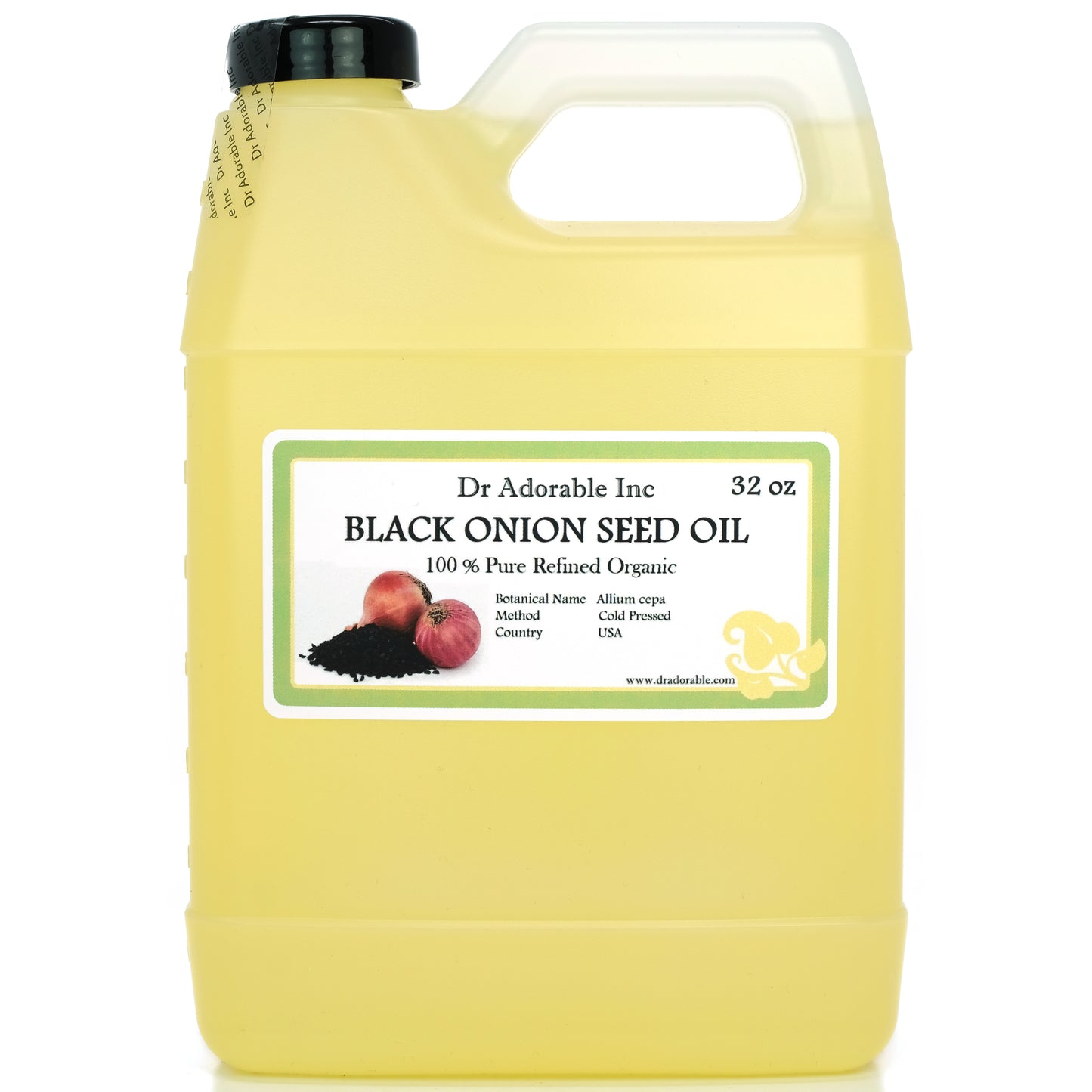 Onion Seed Oil - 100% Pure Natural Premium Organic Cold Pressed