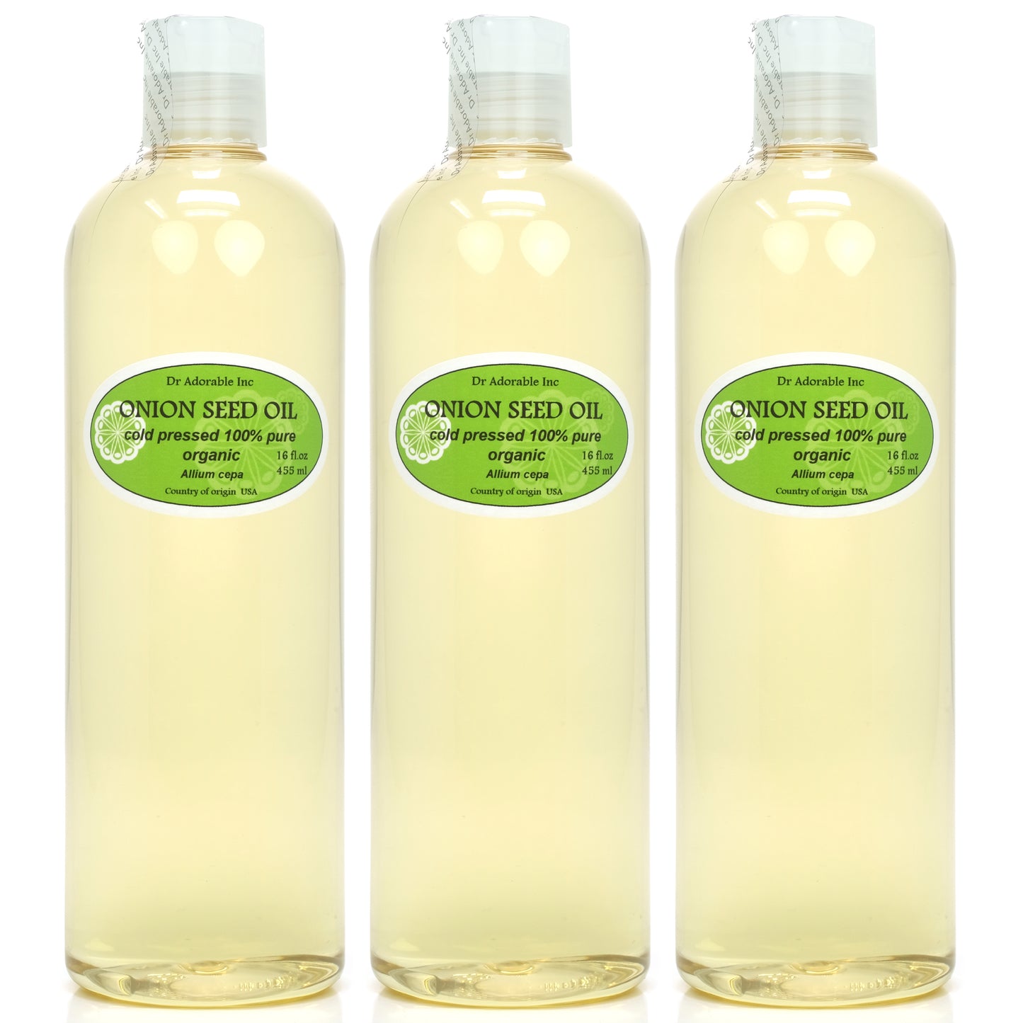 Onion Seed Oil - 100% Pure Natural Premium Organic Cold Pressed