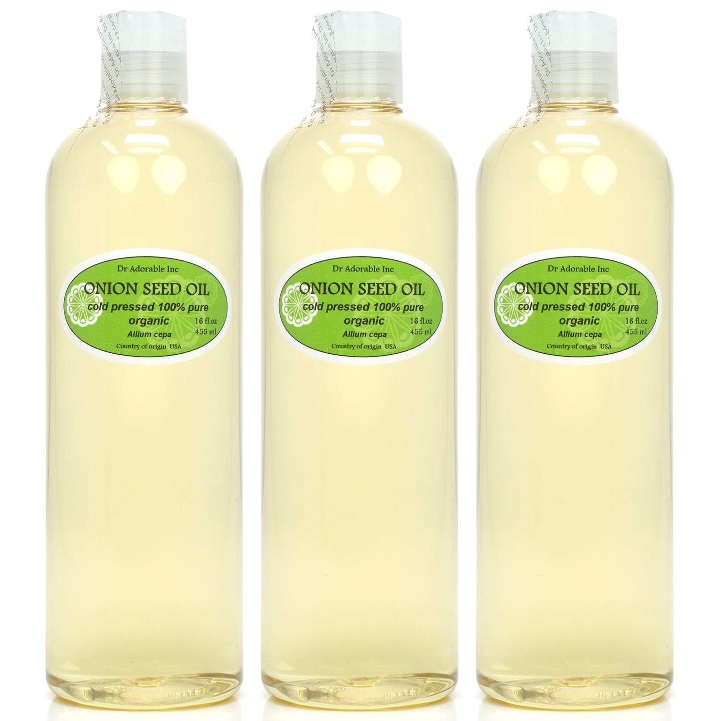 Onion Seed Oil - 100% Pure Natural Premium Organic Cold Pressed