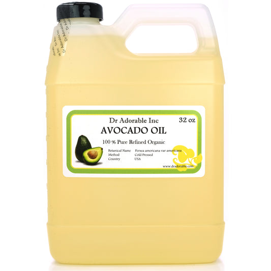 Avocado Oil - 100% Pure Natural Organic Cold Pressed