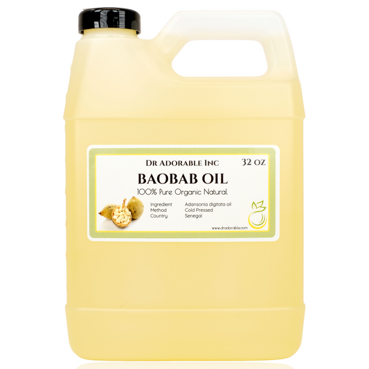 Baobab Oil - 100% Pure Natural Cold Pressed Organic