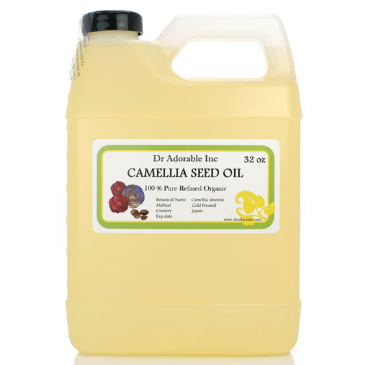 Camellia Seed Oil - 100% Pure Natural Organic Cold Pressed