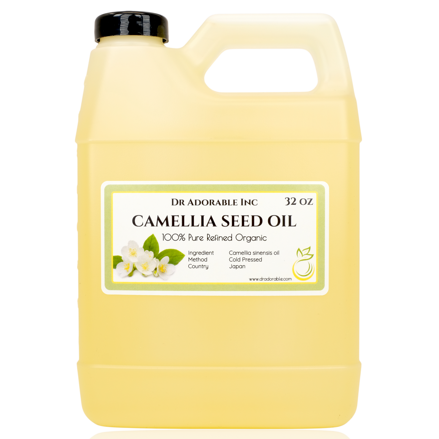 Camellia Seed Oil - 100% Pure Natural Organic Cold Pressed